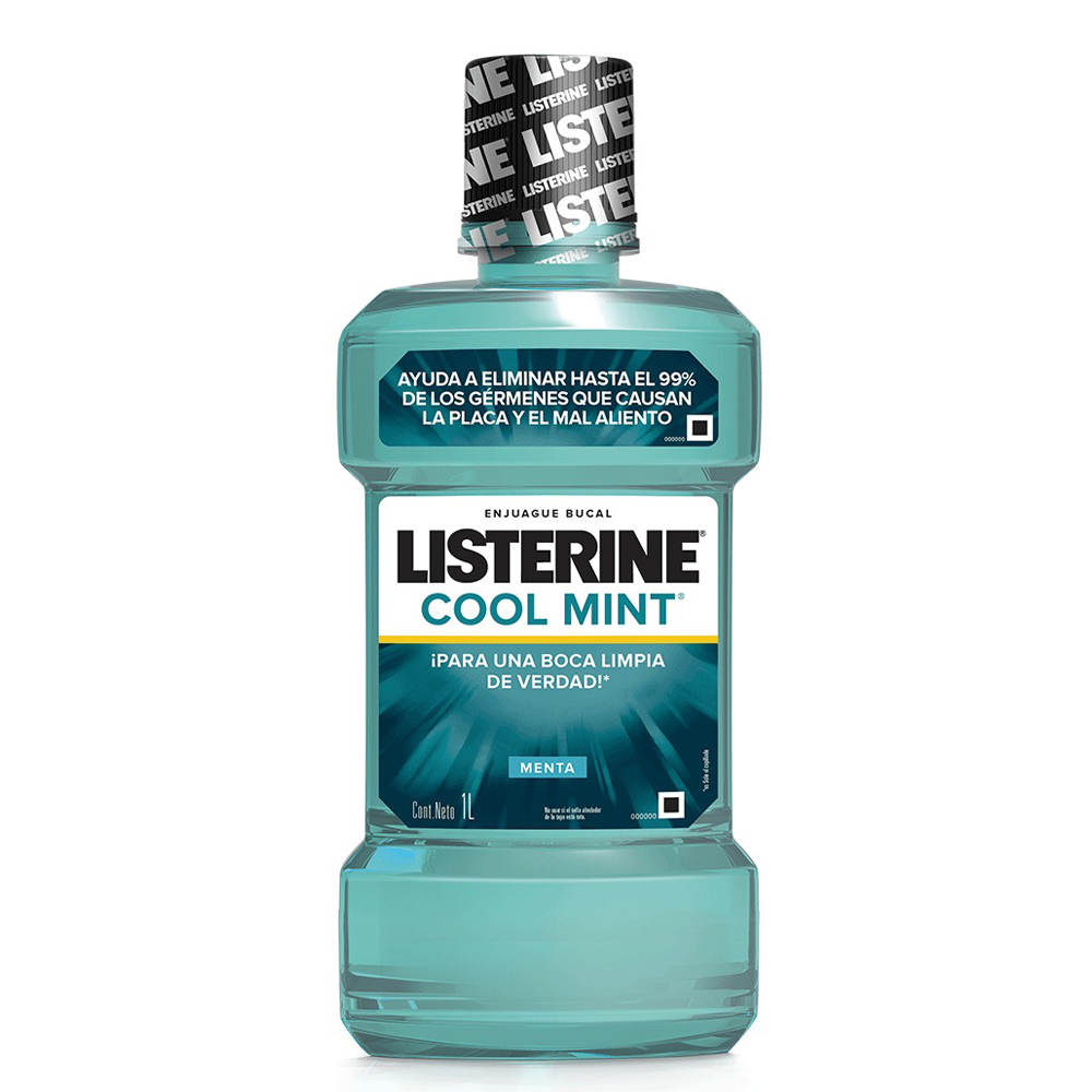 ENJUAGUE BUCAL LISTERINE COOL MINT X 1000 ML - 1