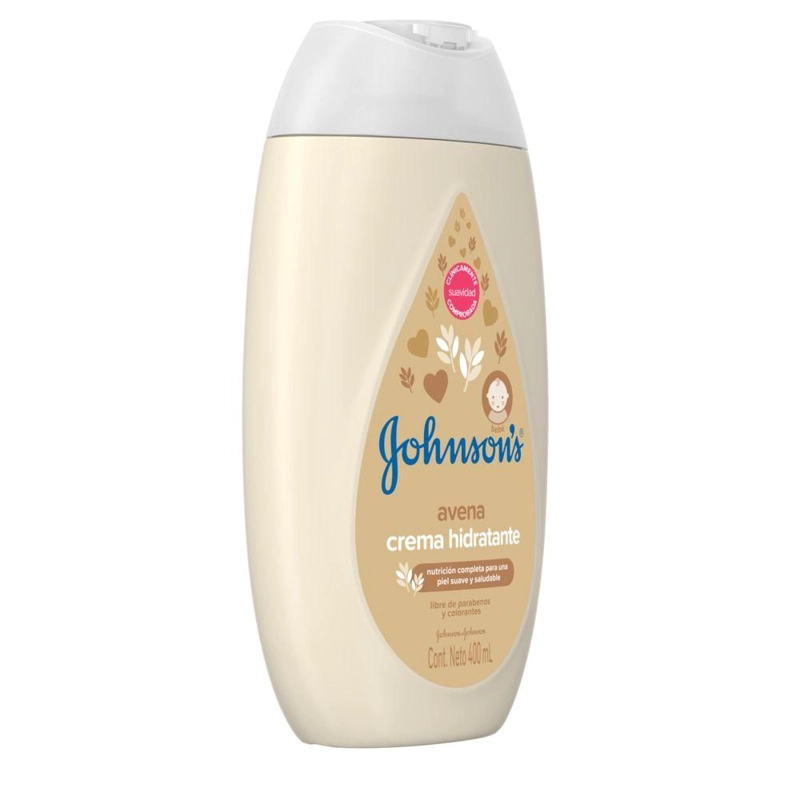 CREMA HIDRATANTE PARA BEBE  JOHNSON''S® AVENA X 400 ML. - 4