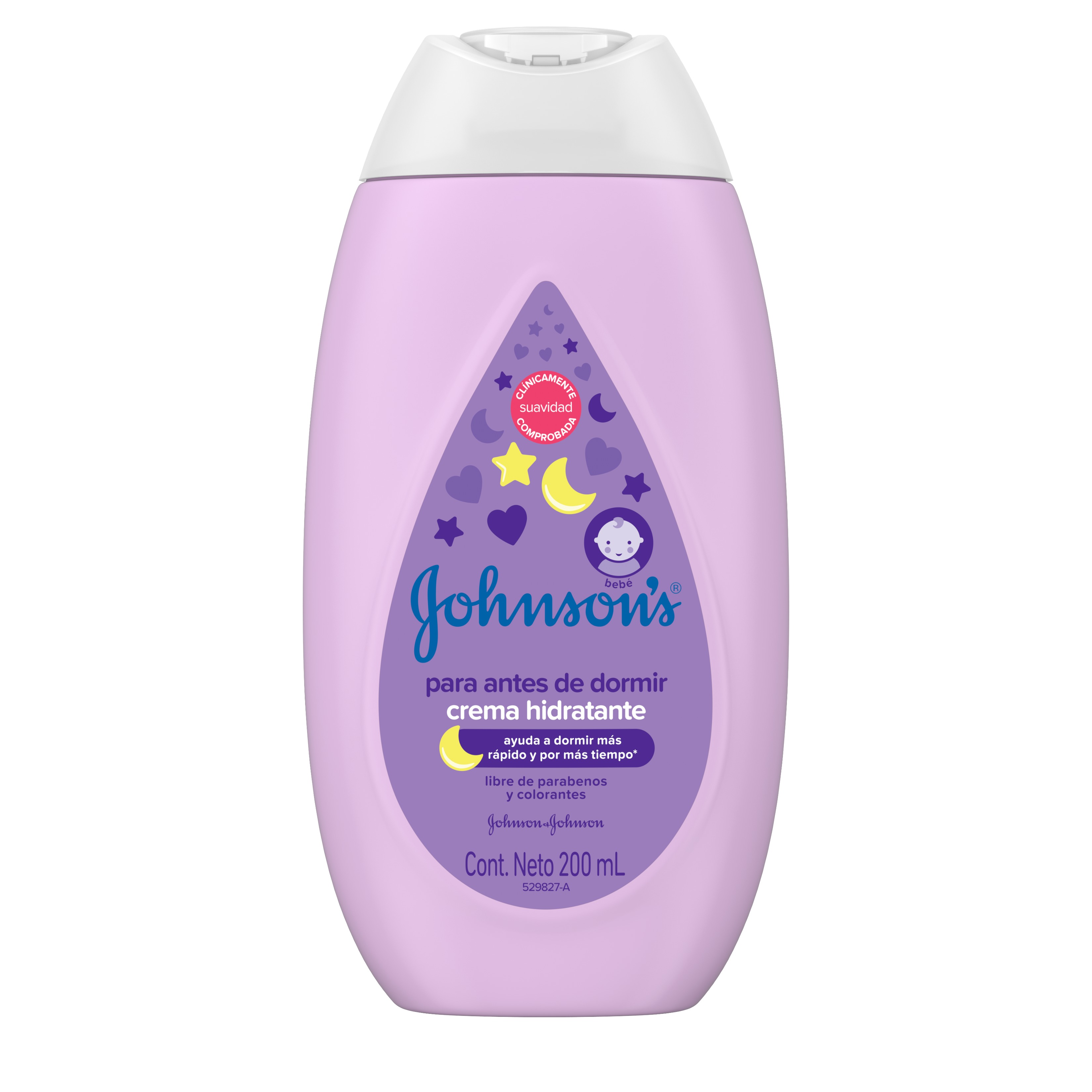 CREMA HIDRATANTE BEBÉ JOHNSON'S ANTES DE DORMIR X 200ML - 1