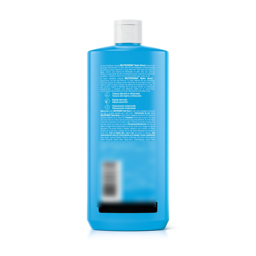 HIDRATANTE CORPORAL NEUTROGENA HYDRO BOOST WATER GEL 400ML - 4