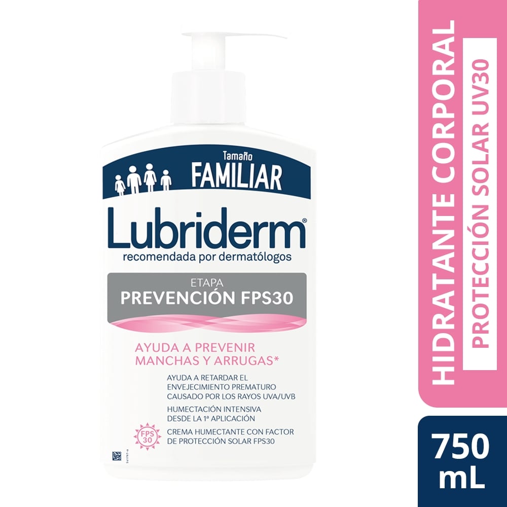HIDRATANTE CUERPO LUBRIDERM® SPF 30 750 ML PREVENCION UV30 - 1