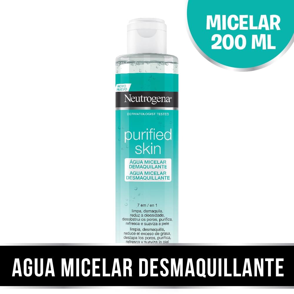 AGUA MICELAR NEUTROGENA® PURIFIED SKIN® 7 EN 1 X 200 ML. - 5