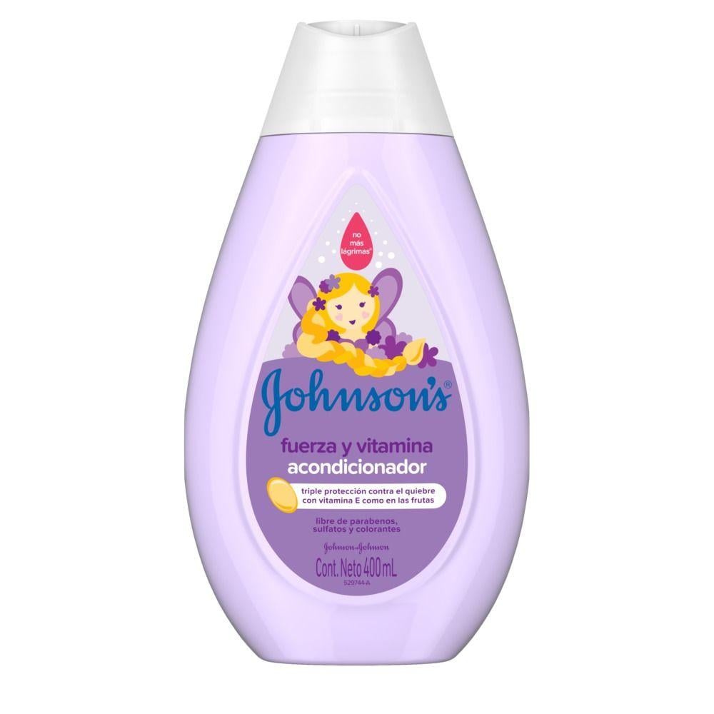 ACONDICIONADOR NIÑOS JOHNSON'S® FUERZA Y VITAMINA 400 ML - 3