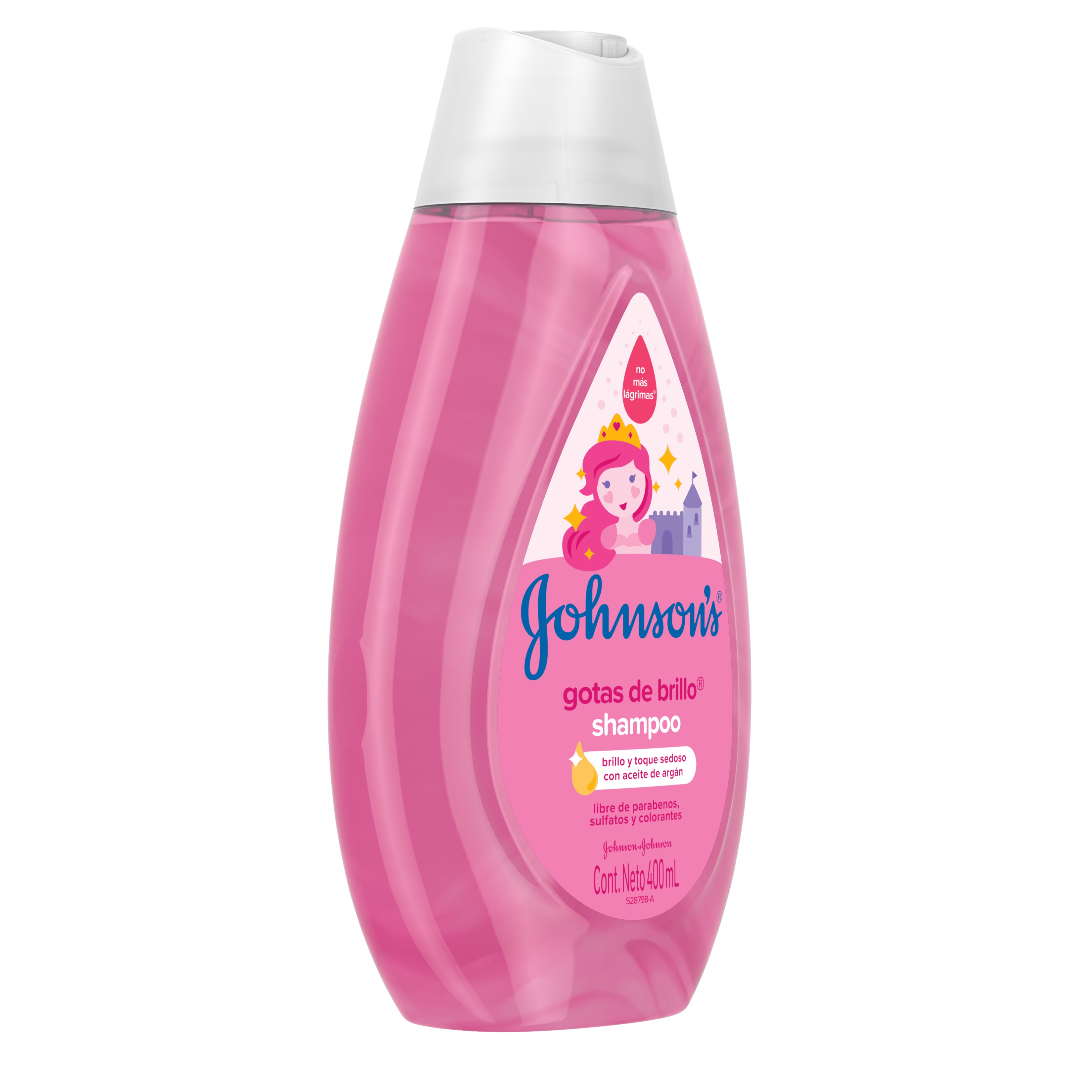 SHAMPOO PARA NIÑOS JOHNSON'S GOTAS DE BRILLO X 400 ML. - 2