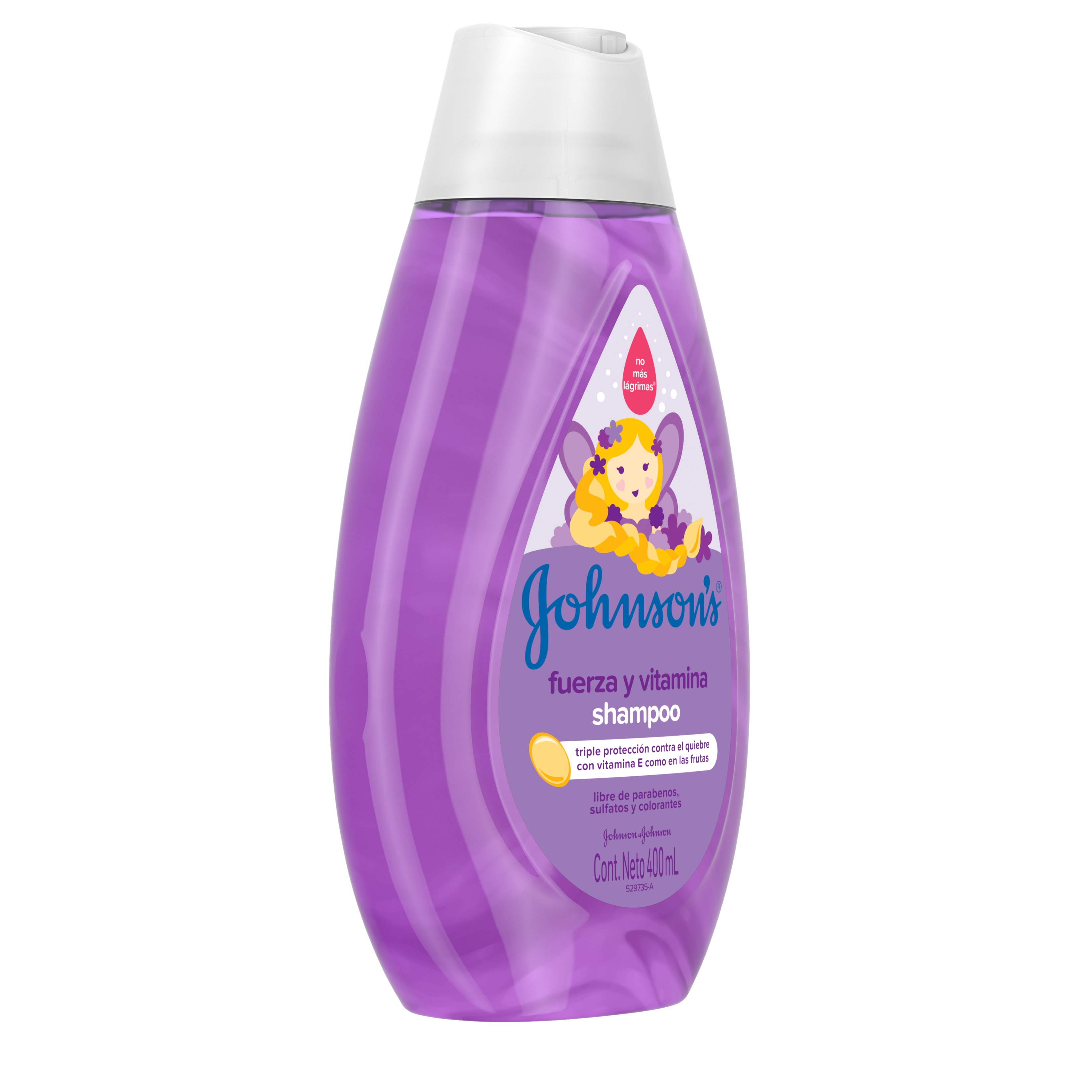 SHAMPOO NIÑOS JOHNSON'S SHAMPOO FUERZA Y VITAMINA X 400 ML. - 2