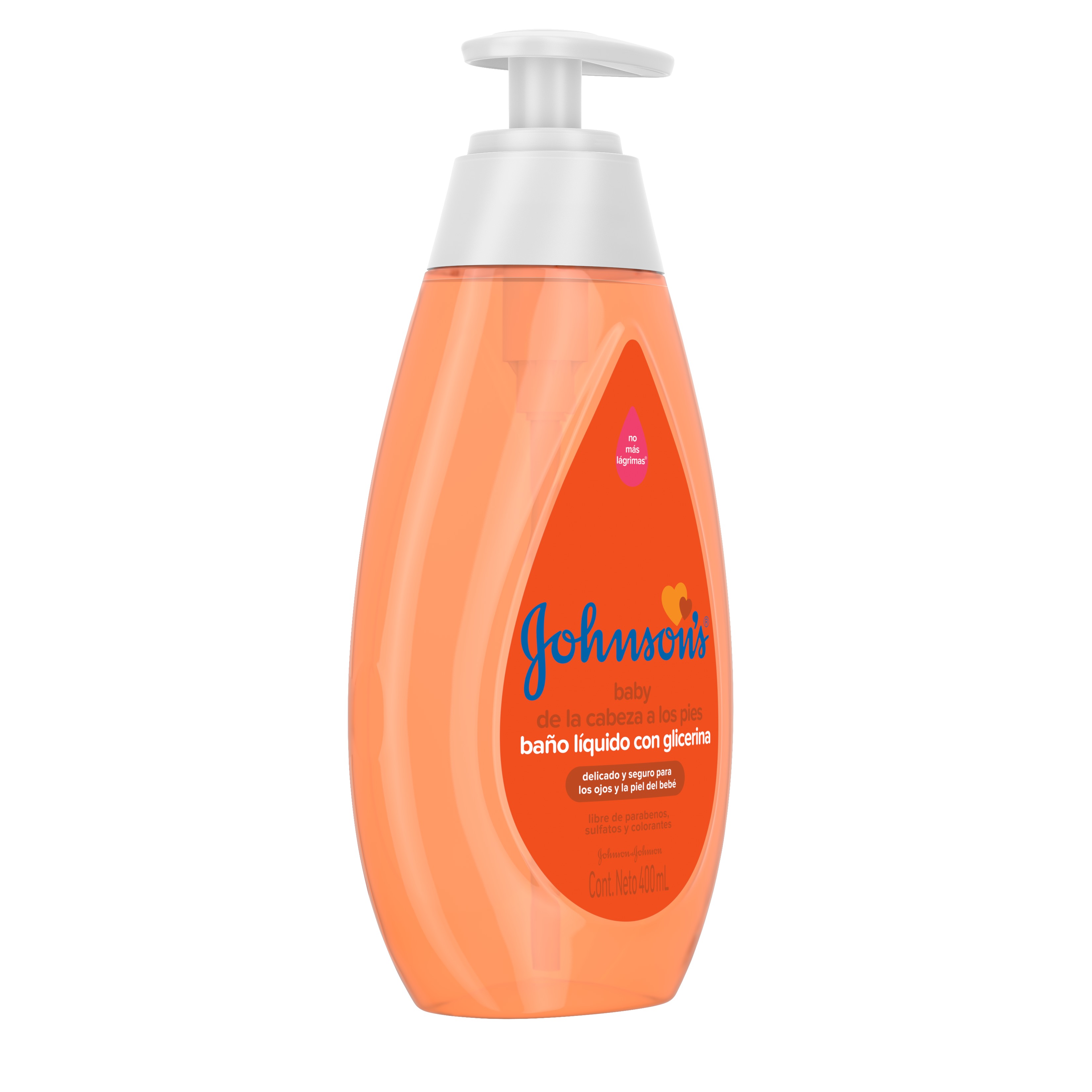 JABÓN LÍQUIDO BEBÉ JOHNSON'S® DE LA CABEZA A LOS PIES 400 ML - 2