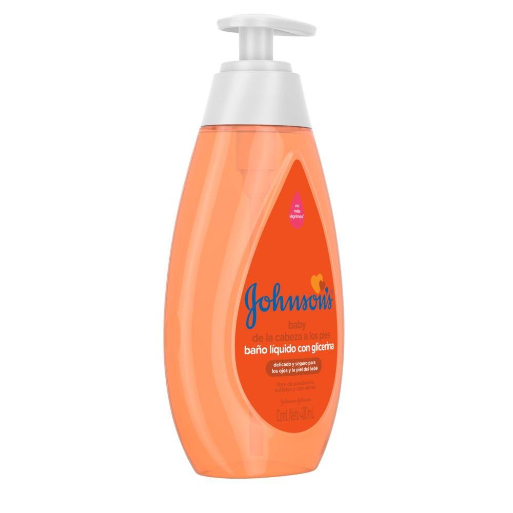 JABÓN LÍQUIDO BEBÉ JOHNSON'S® DE LA CABEZA A LOS PIES 400 ML - 4