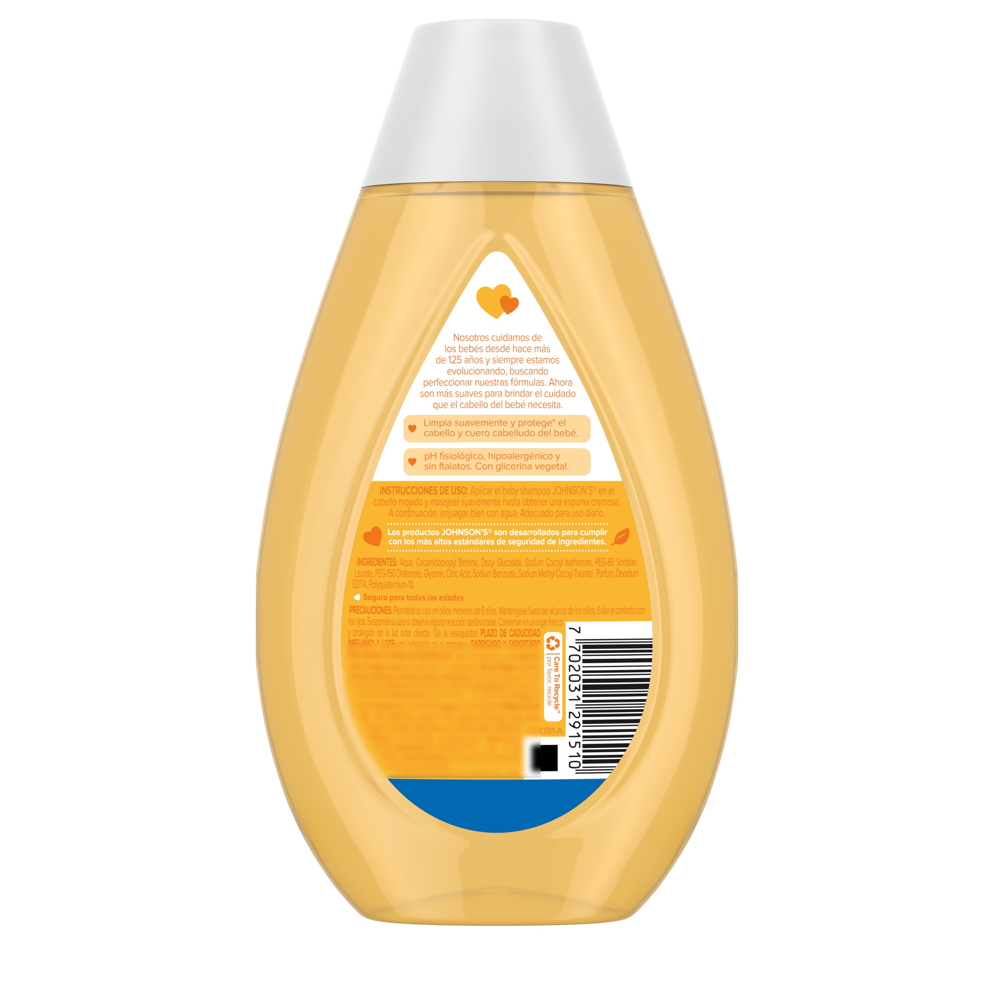 SHAMPOO PARA BEBÉ JOHNSON'S PH BALANCEADO X 400 ML. - 3