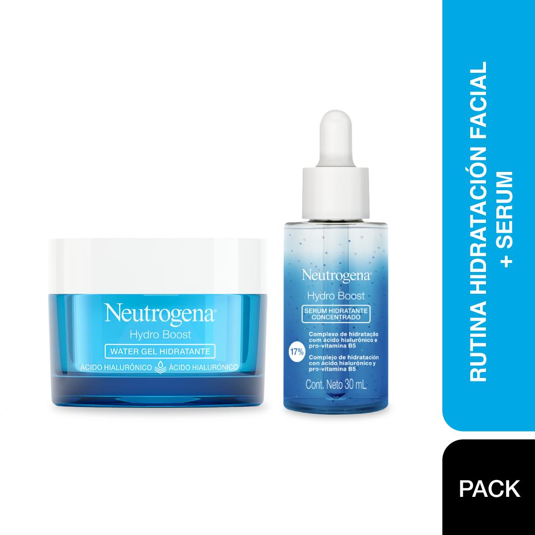 RUTINA HIDRATACIÓN NEUTROGENA HYDRO BOOST SERUM HIALURÓNICO - 1