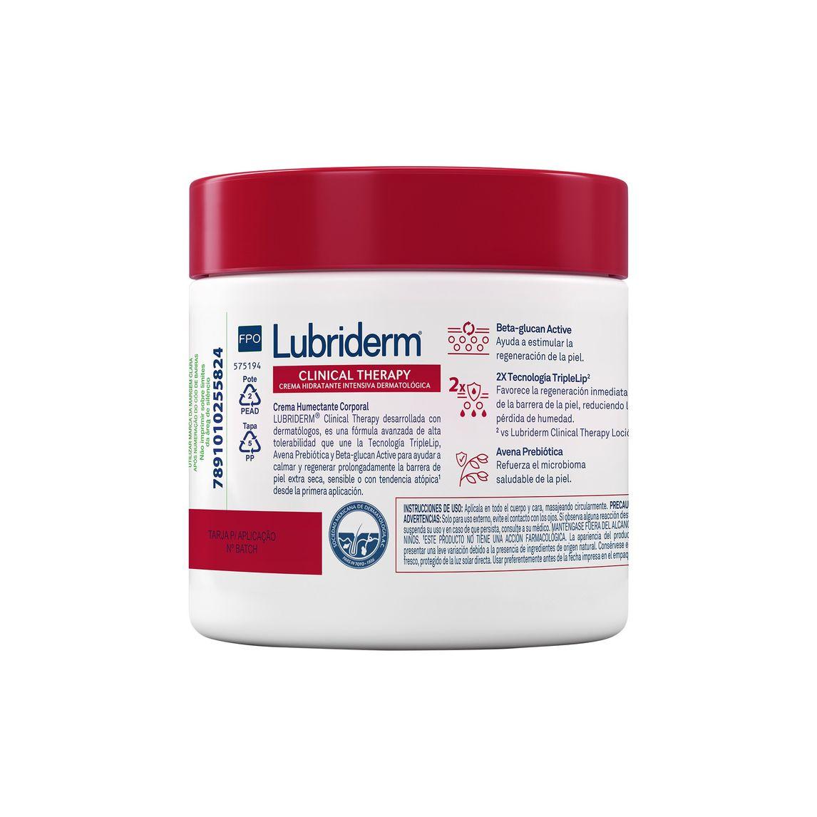 CREMA CORPORAL LUBRIDERM CLINICAL THERAPY TARRO 450 G - 3