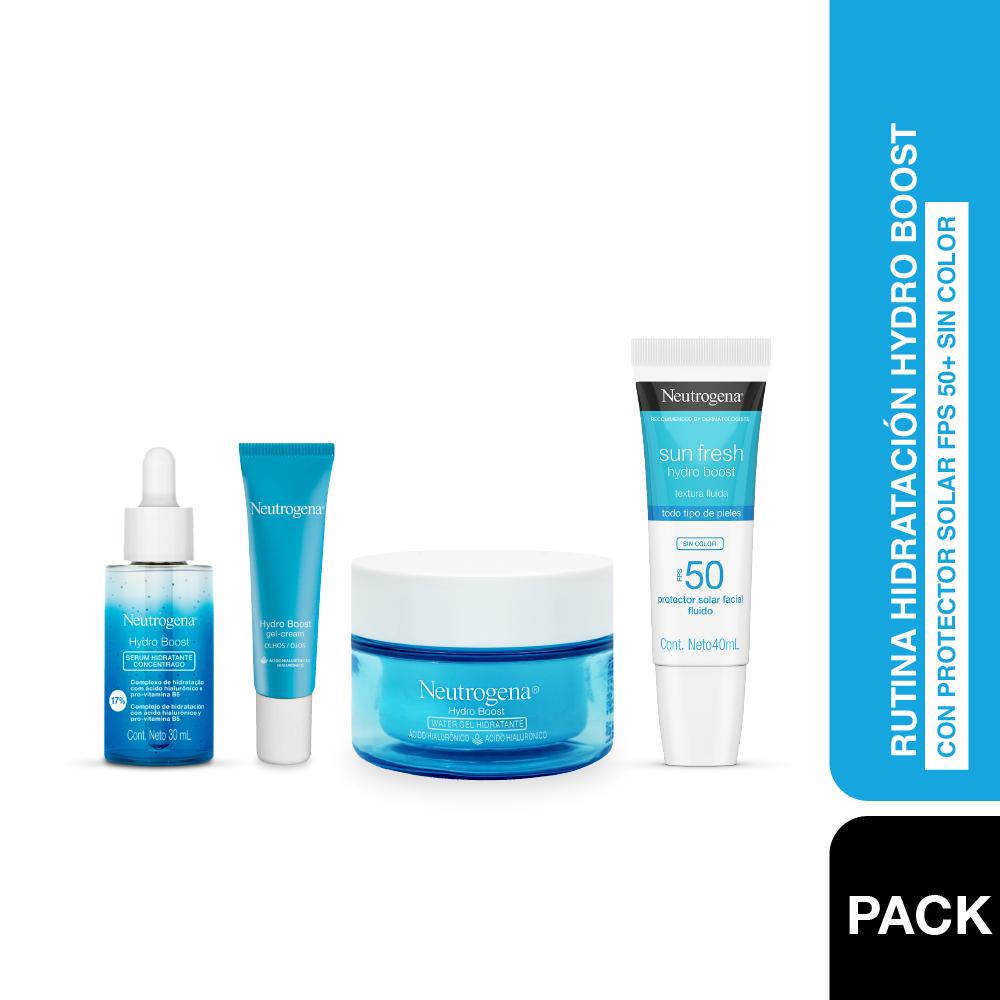 RUTINA HIDRATACIÓN NEUTROGENA HYDRO BOOST + PROTECTOR SOLAR - 1