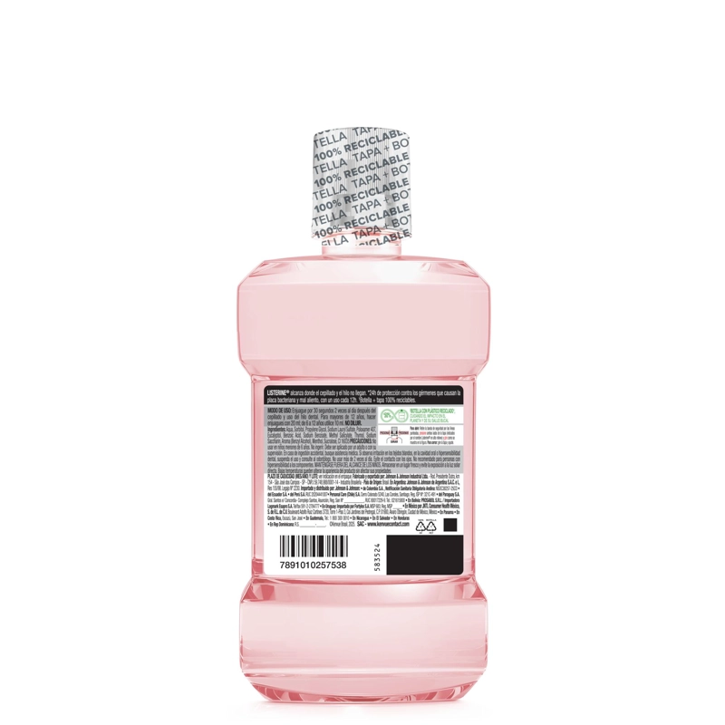 ENJUAGUE BUCAL LISTERINE SANDIA & MENTA FRESCURA SUAVE 500ML - 3