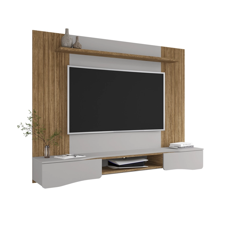 PANEL RACK TV 65' HOGA BUZIOS CANELA BLANCO INVIERNO - 2