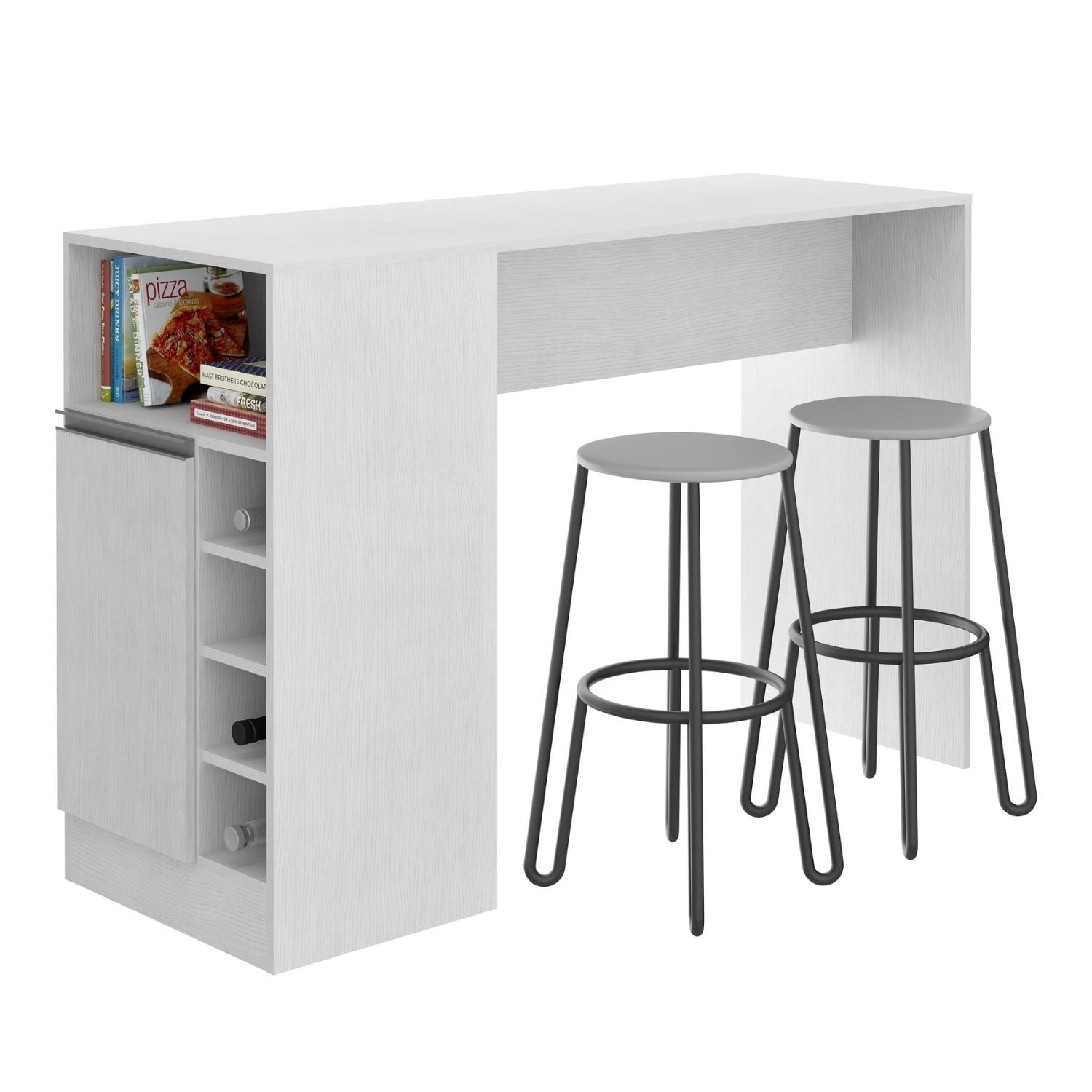 MESA COMEDOR HOGA PAULINA DIARIO TX BLANCO - 1