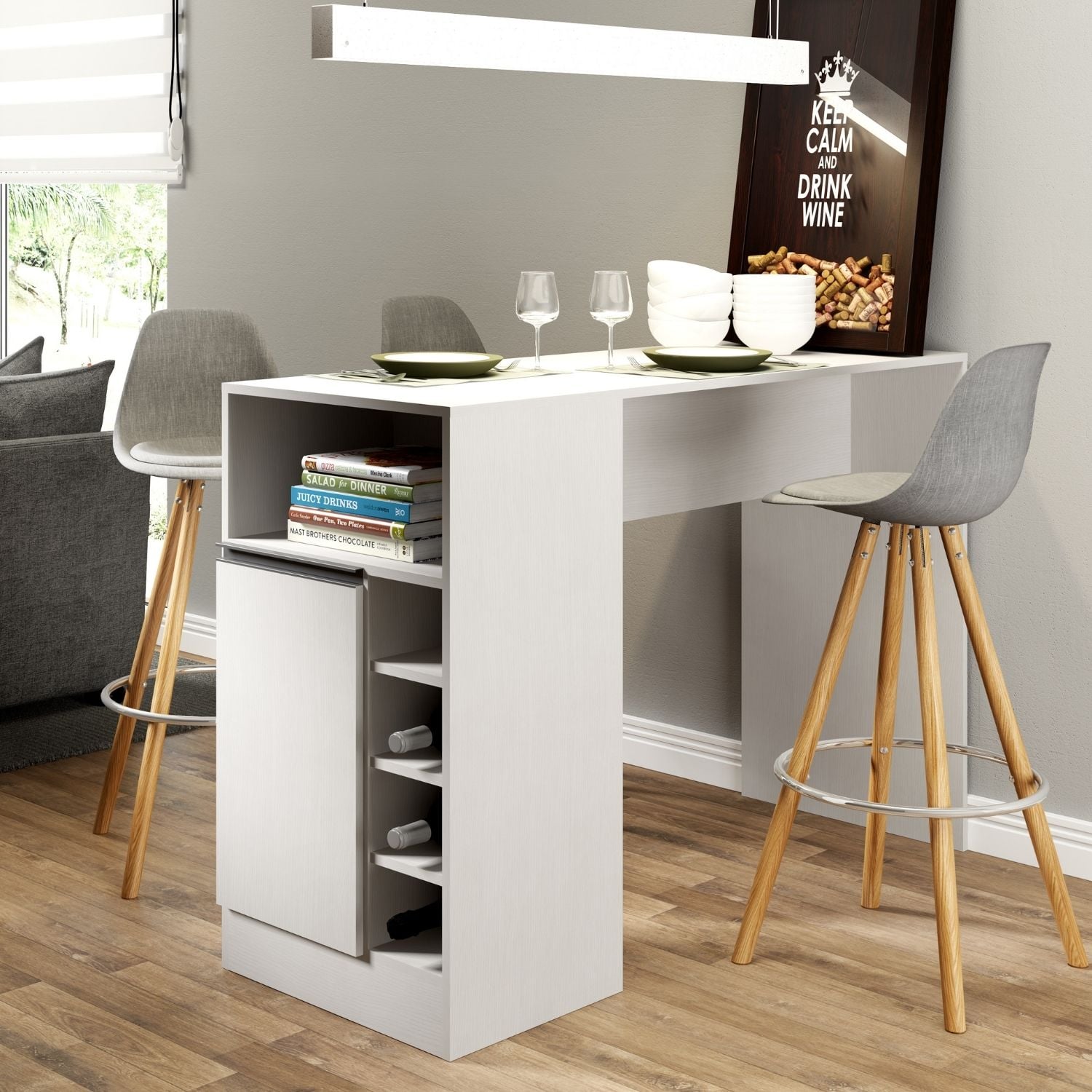 MESA COMEDOR HOGA PAULINA DIARIO TX BLANCO - 2