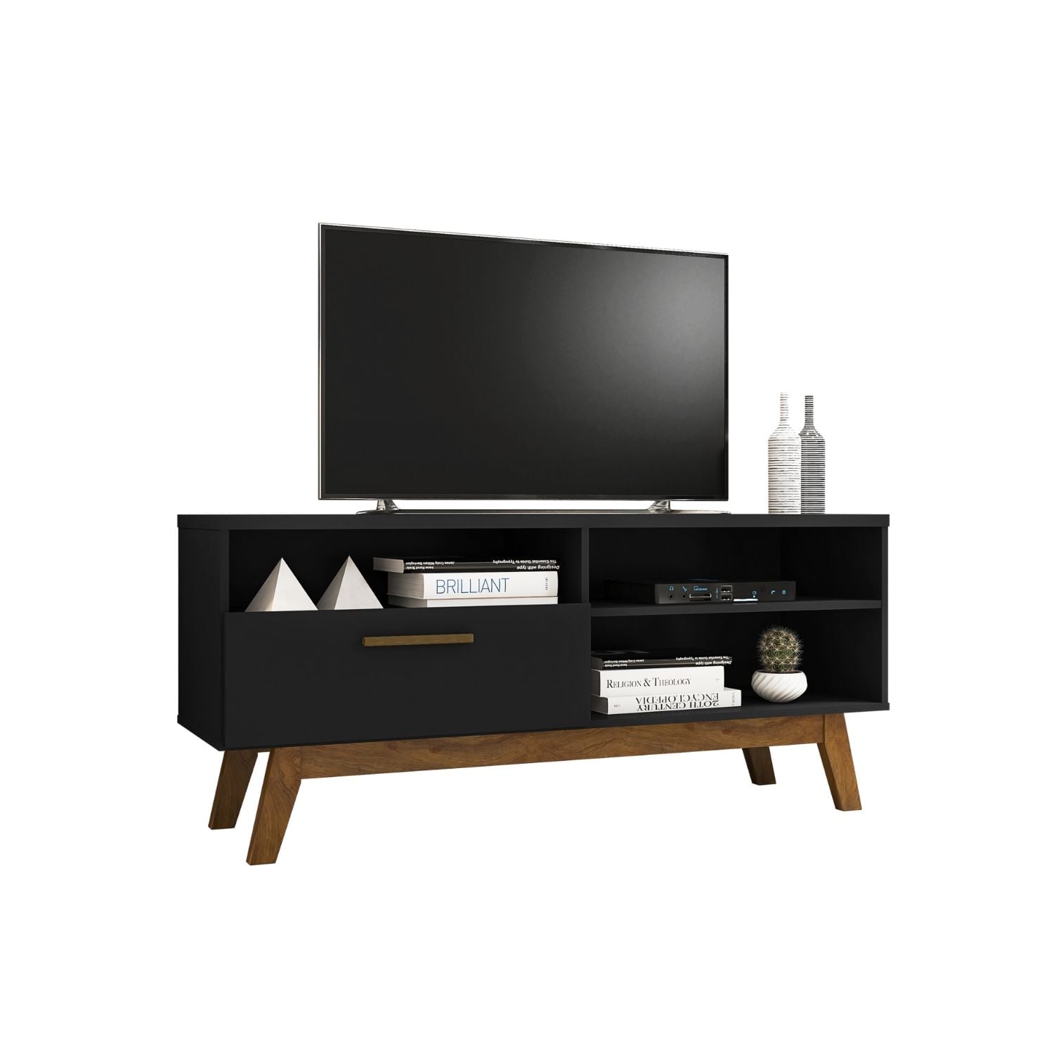 RACK TV HOGA PALADIO MDP NEGRO 55' - 1