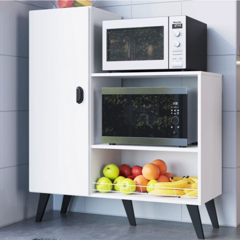 MUEBLE HOGA XANGAI MDP BLANCO FRUTERO HORNO - 2