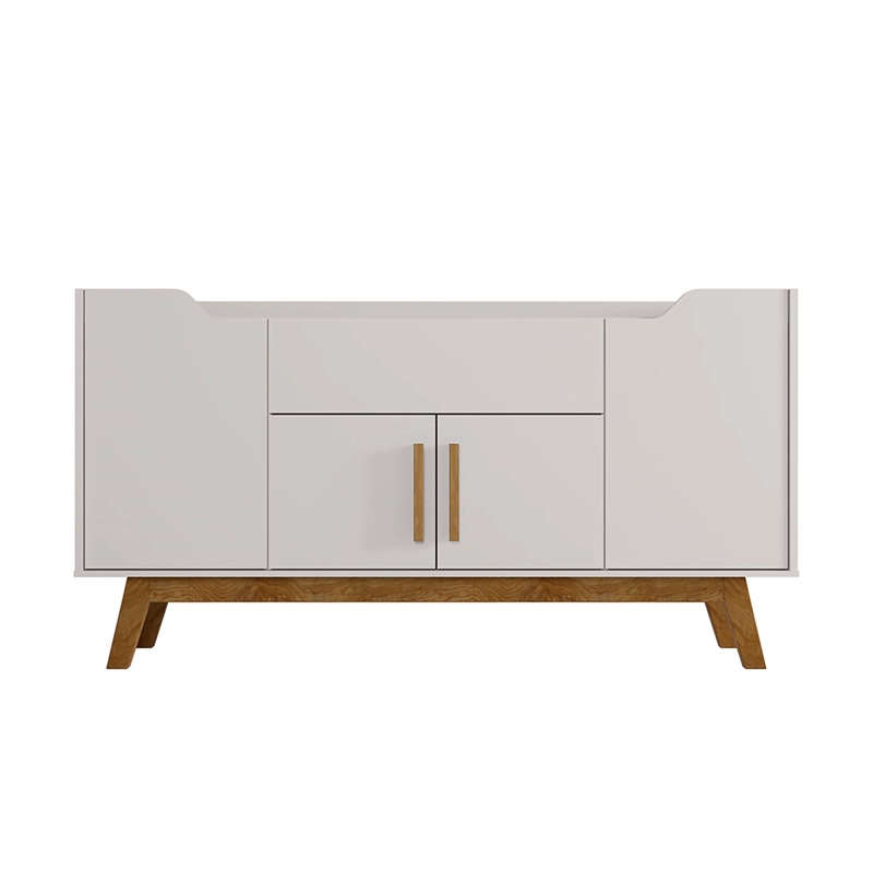 APARADOR HOGA FUTURE BUFFET BLANCO INVIERNO CANELA - 1