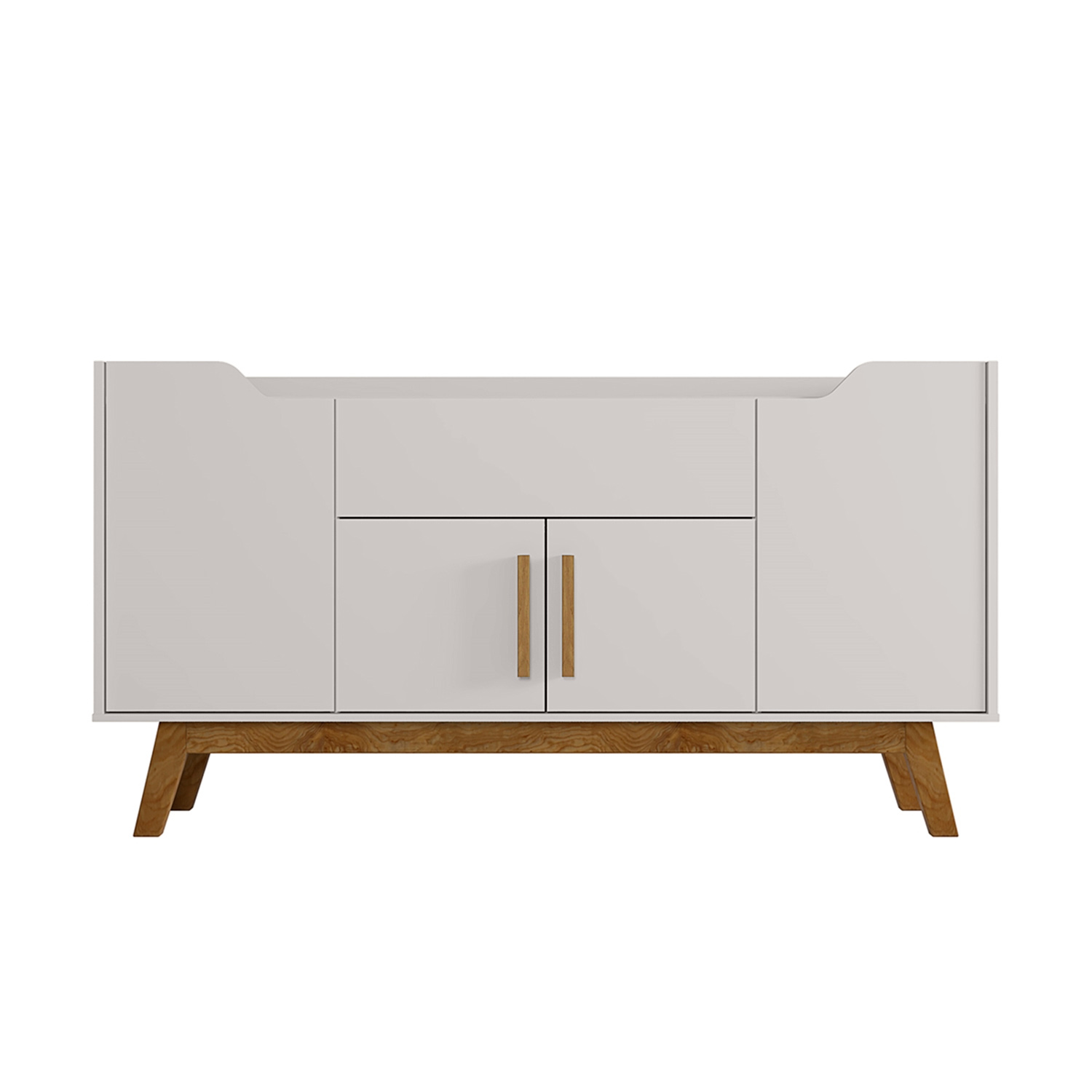 APARADOR HOGA FUTURE BUFFET BLANCO INVIERNO CANELA - 1