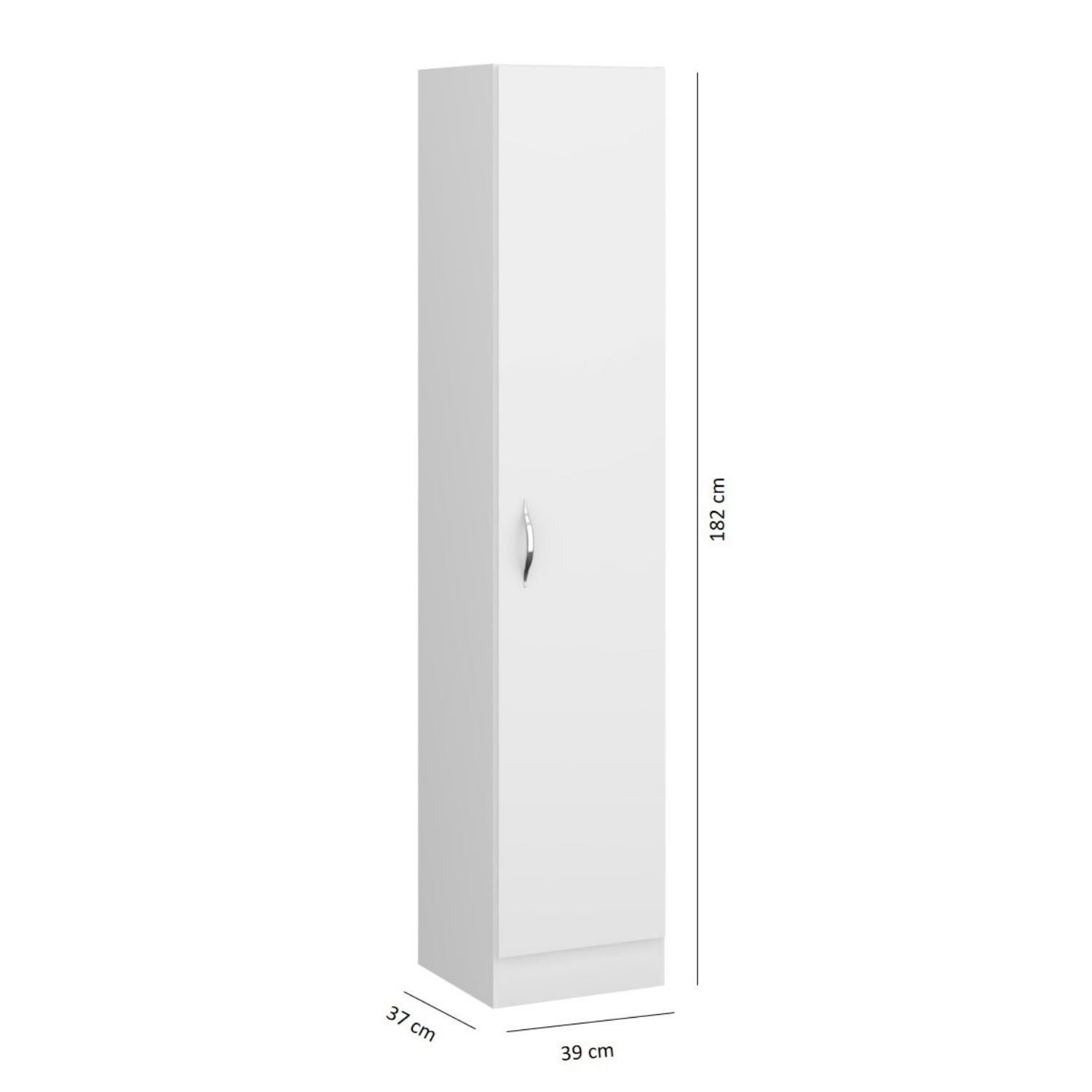 ESTANTE ORGANIZADOR CON PUERTA MIA BLANCO - 4