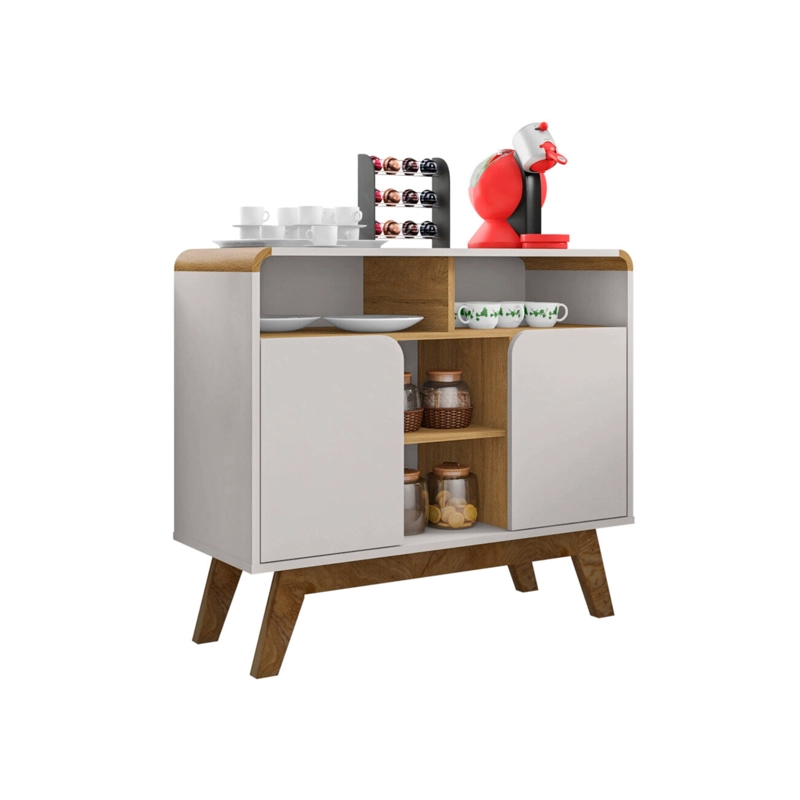 APARADOR HOGA BERILO BUFFET BLANCO INVIERNO CANELA - 1
