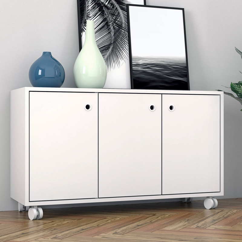 MUEBLE 3 PUERTAS MULTI BLANCO - 2