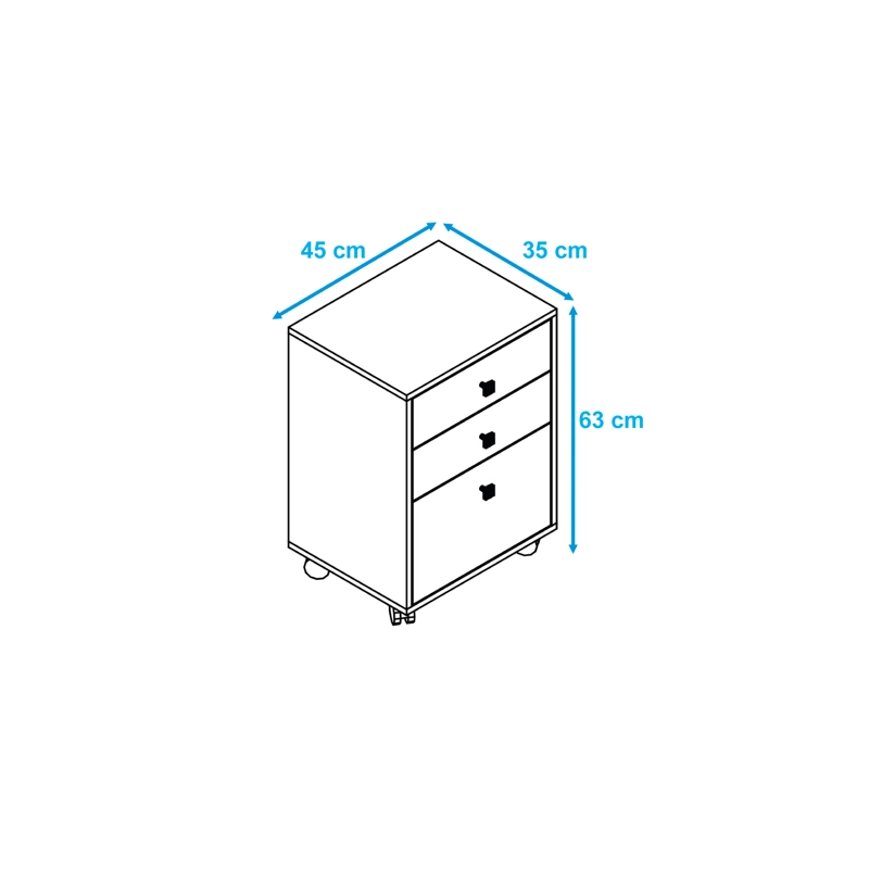 CAJONERA MULTI BLANCO - 3