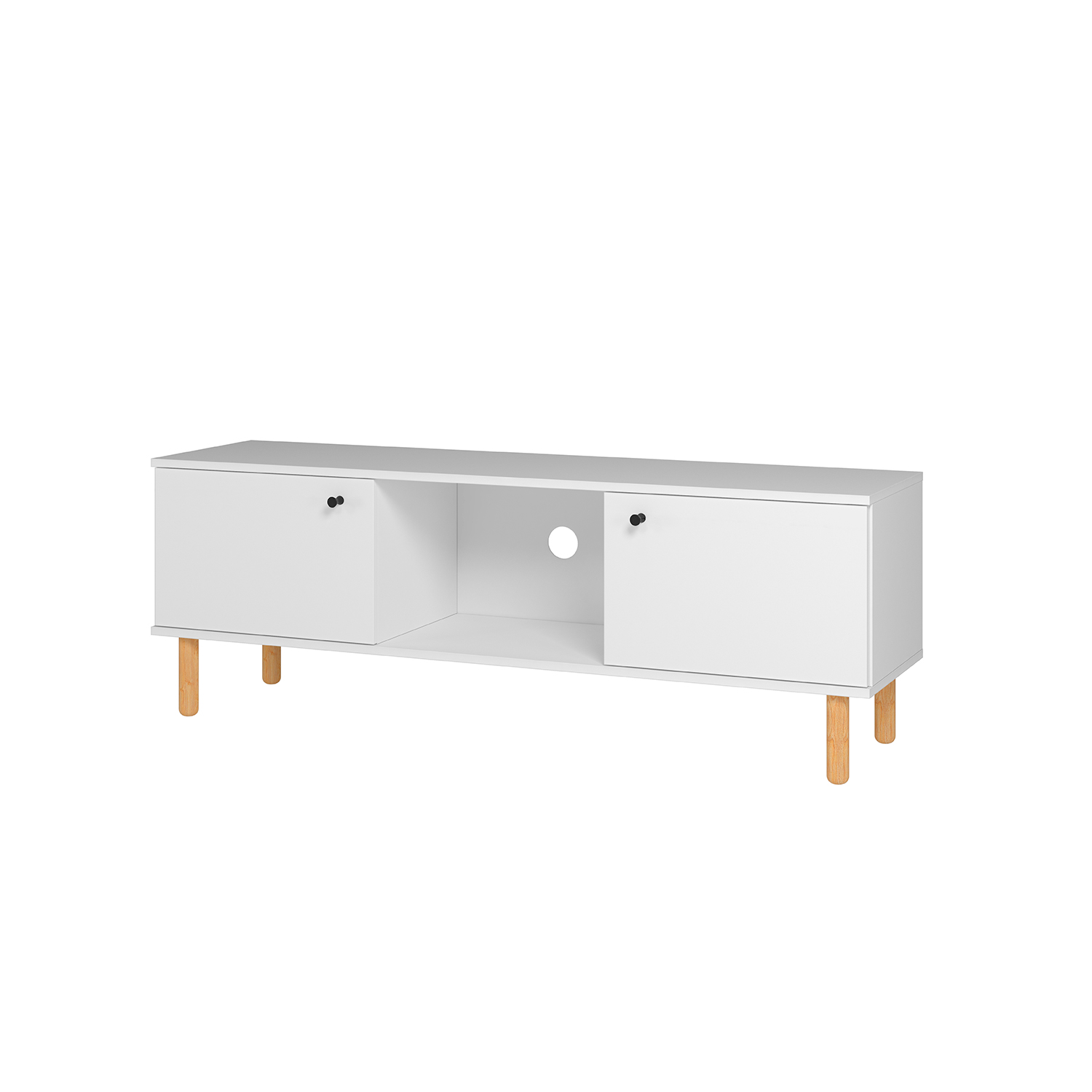 RACK TV HOGA EASY MDP BLANCO 55' - 1