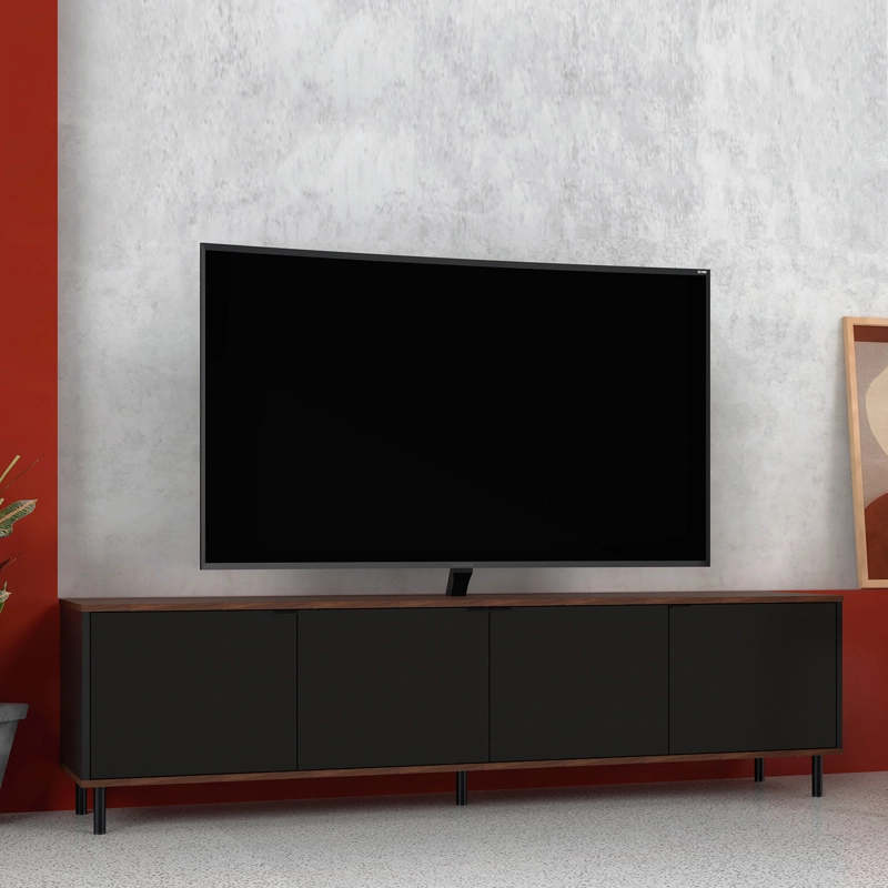 RACK TV 70' BROOKLYN NEGRO CASTAÑO - 2