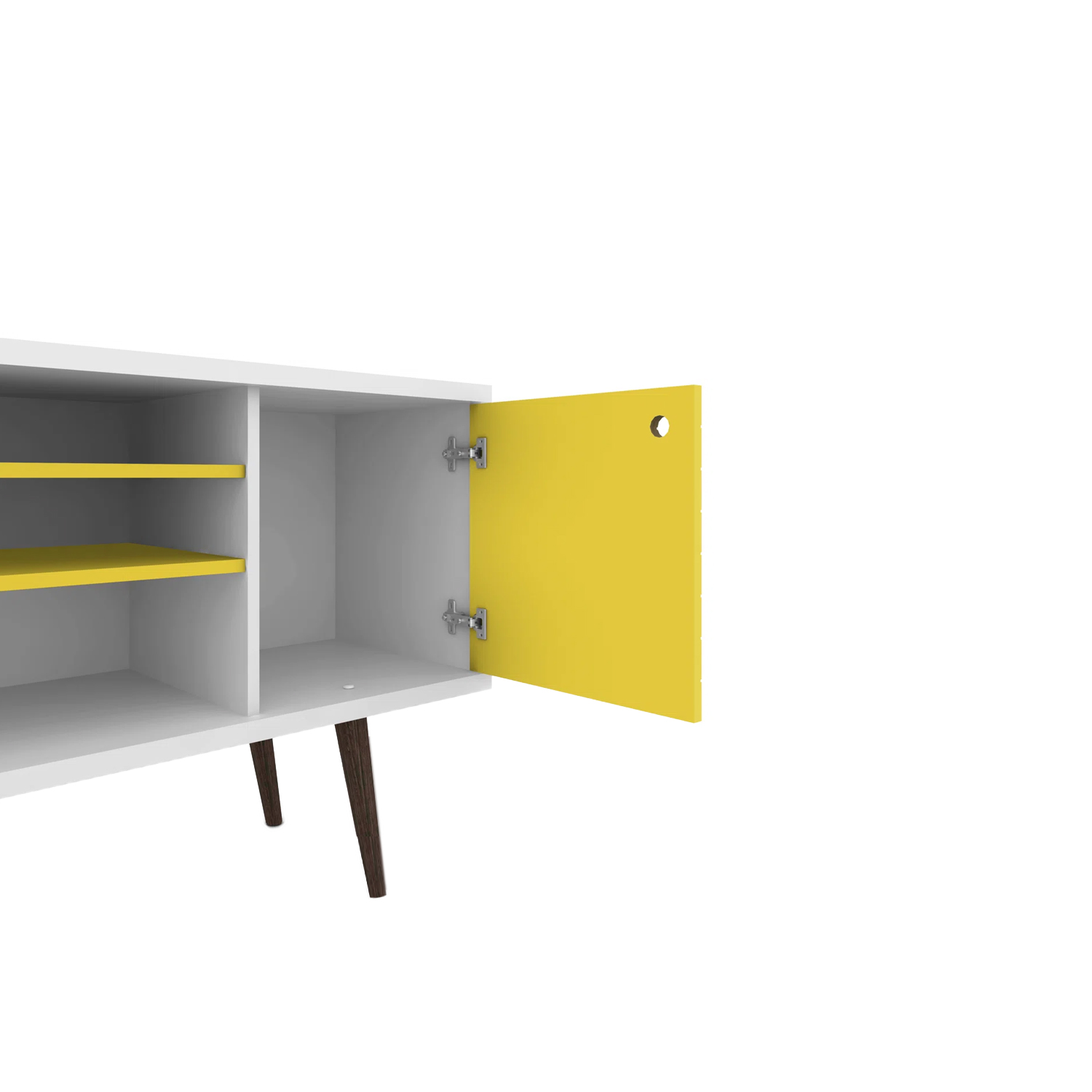 RACK TV HOGA SAFIRA MDP AMARILLO 55' BLANCO - 4