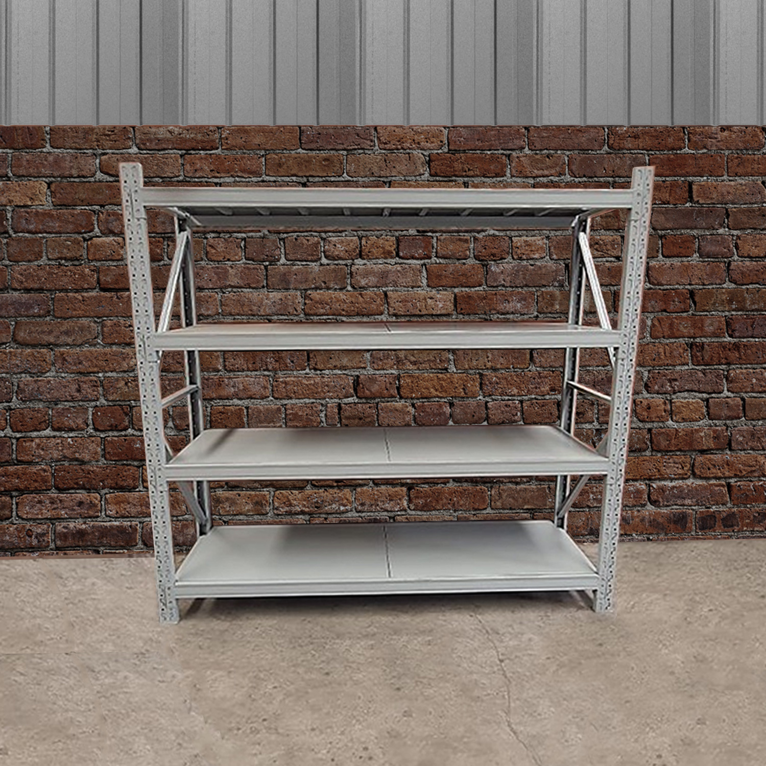ESTANTE RACK METÁLICO 1000 KG 200X200X60 CM - 2