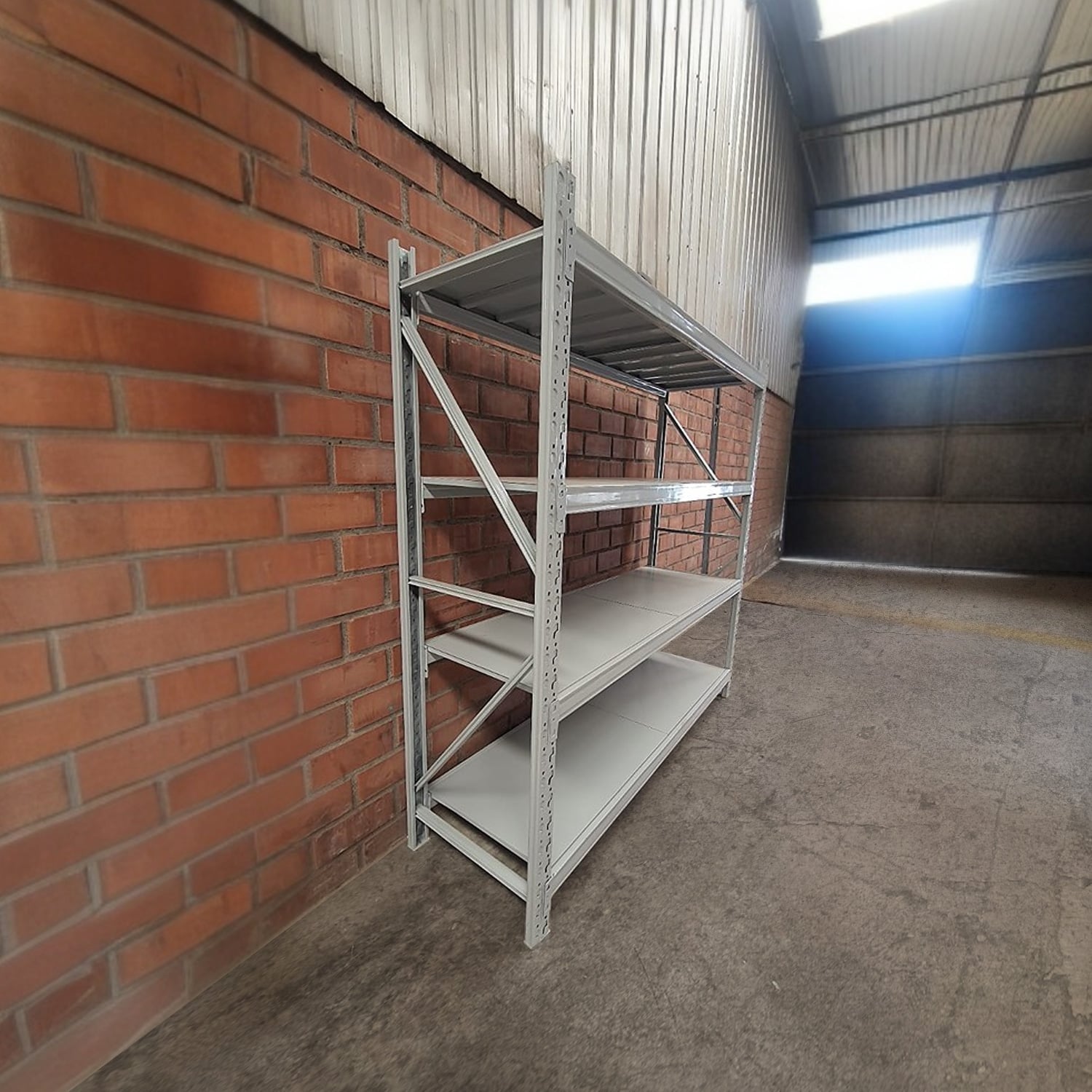 ESTANTE RACK METÁLICO 1000 KG 200X200X60 CM - 4