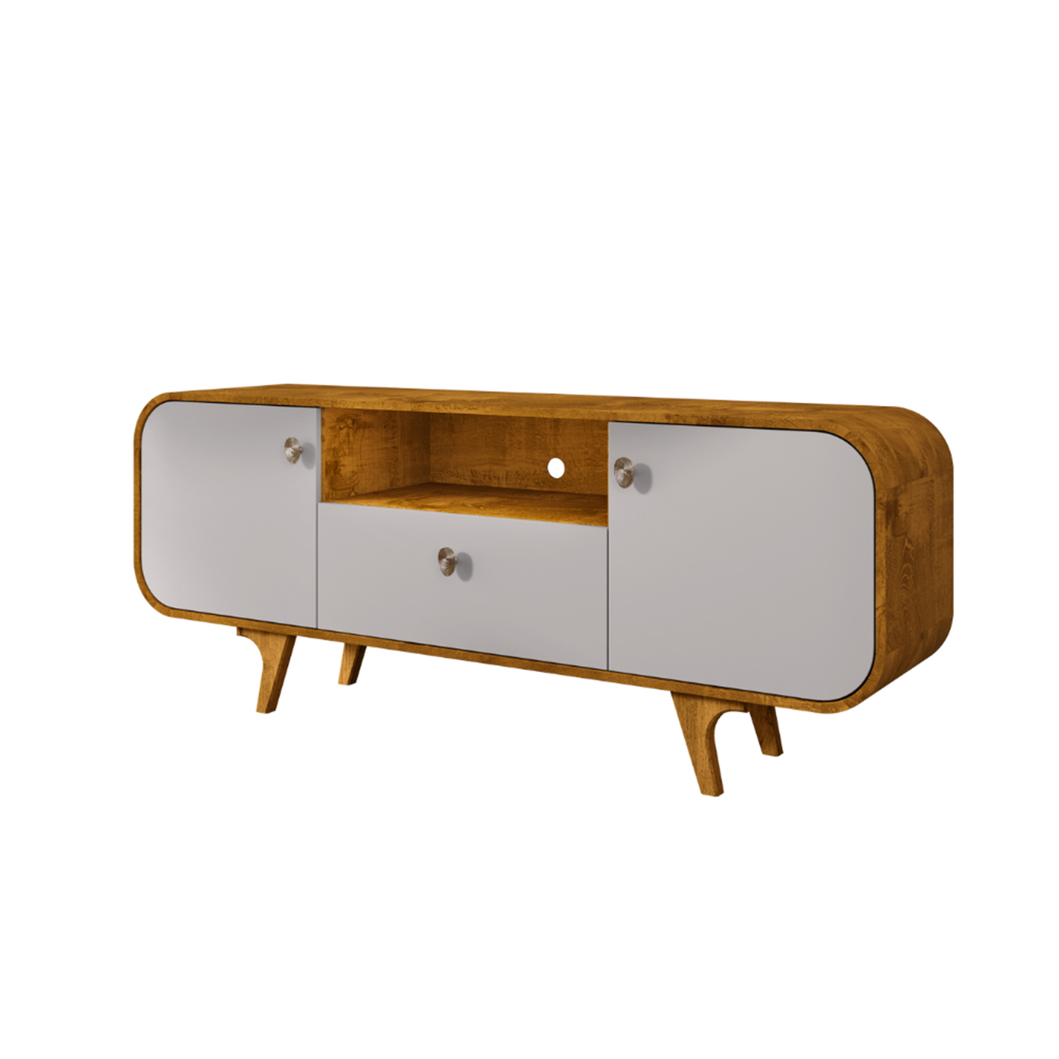 RACK TV 55' HOGA NORONHA NATURAL BLANCO INVIERNO - 6