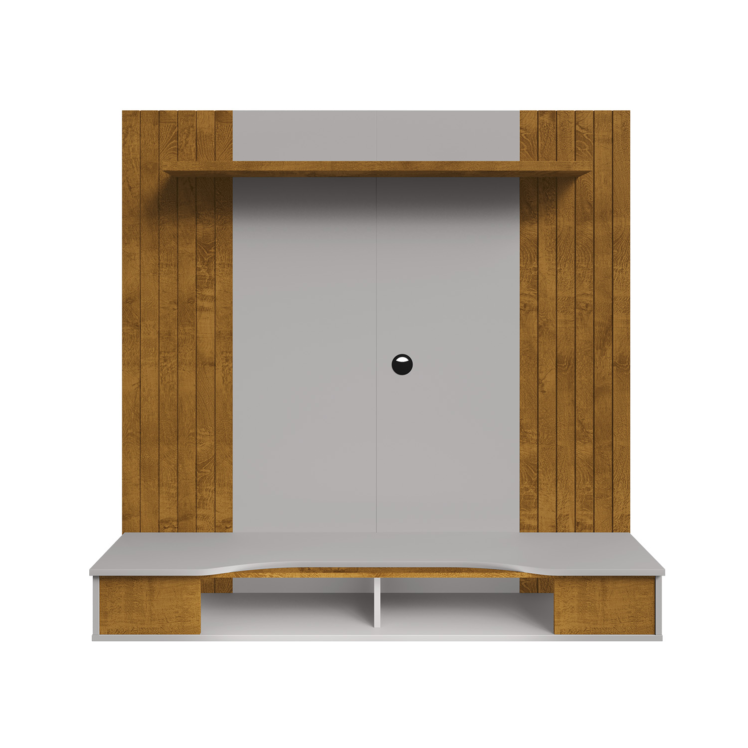 PANEL RACK TV 55' HOGA IPANEMA NATURAL BLANCO INVIERNO - 4