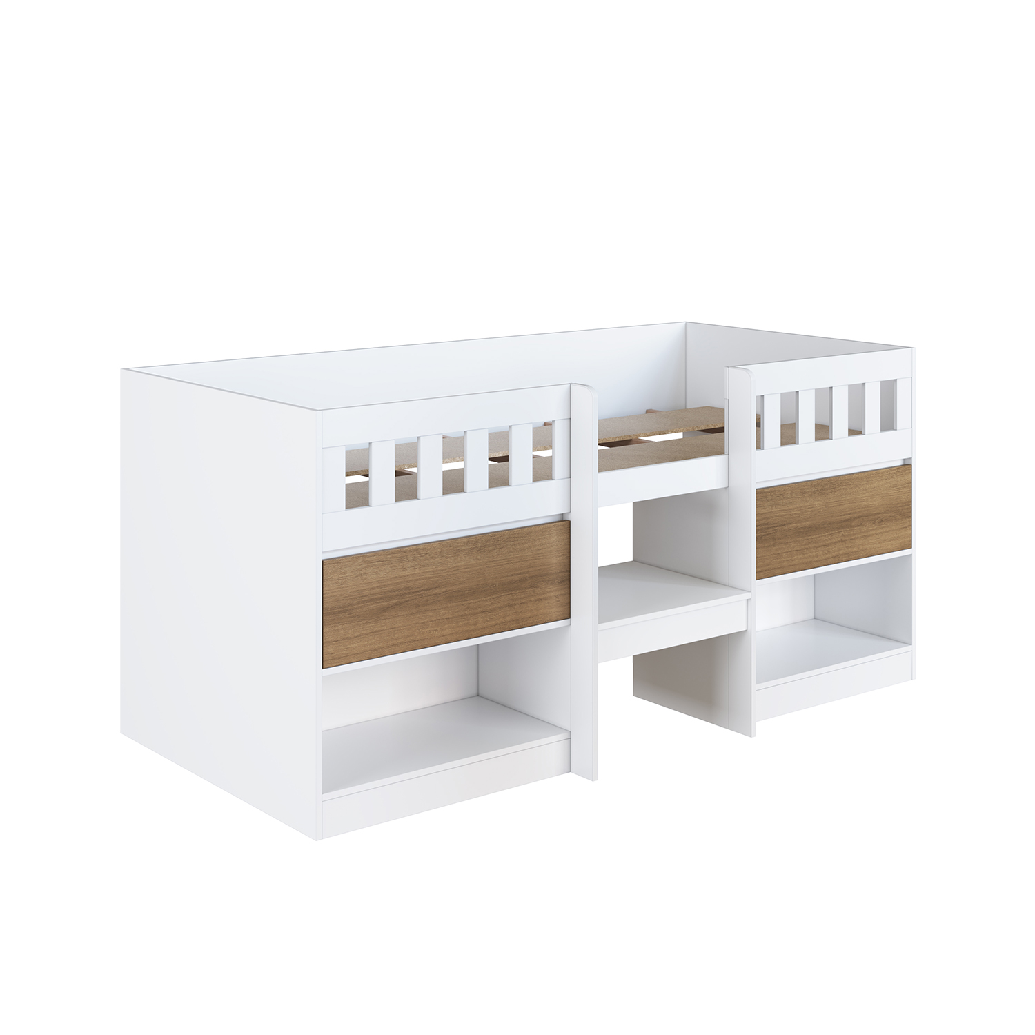 CAMA ALTA 2 PUERTAS 1 PZA HOGA BELA MIEL - 4