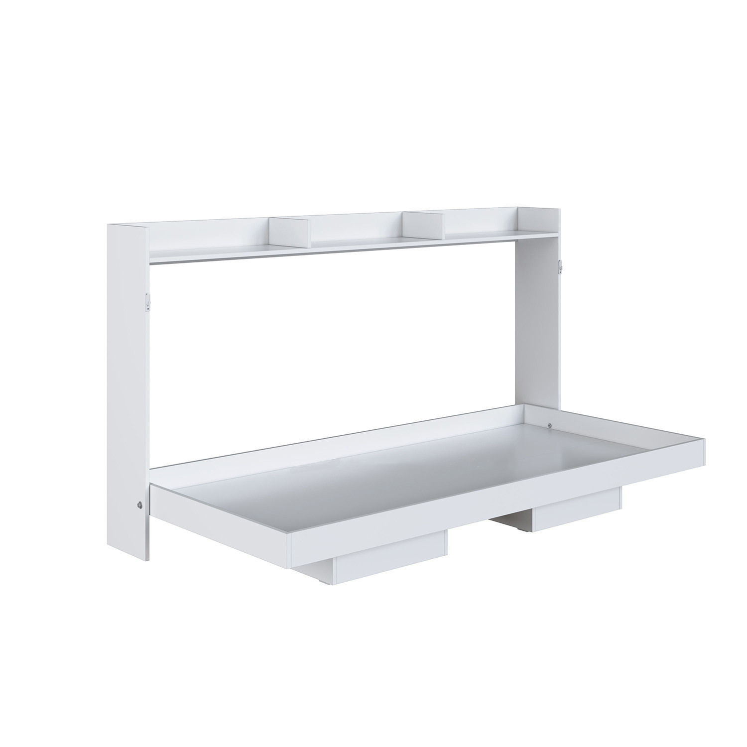 CAMA PLEGABLE HORIZONTAL 1 PZA HOGA HANOVER EN COLOR BLANCO - 6