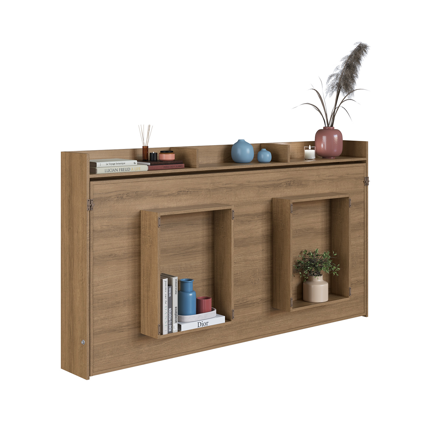 CAMA PLEGABLE HORIZONTAL 1 PZA HOGA HANOVER MIEL - 5