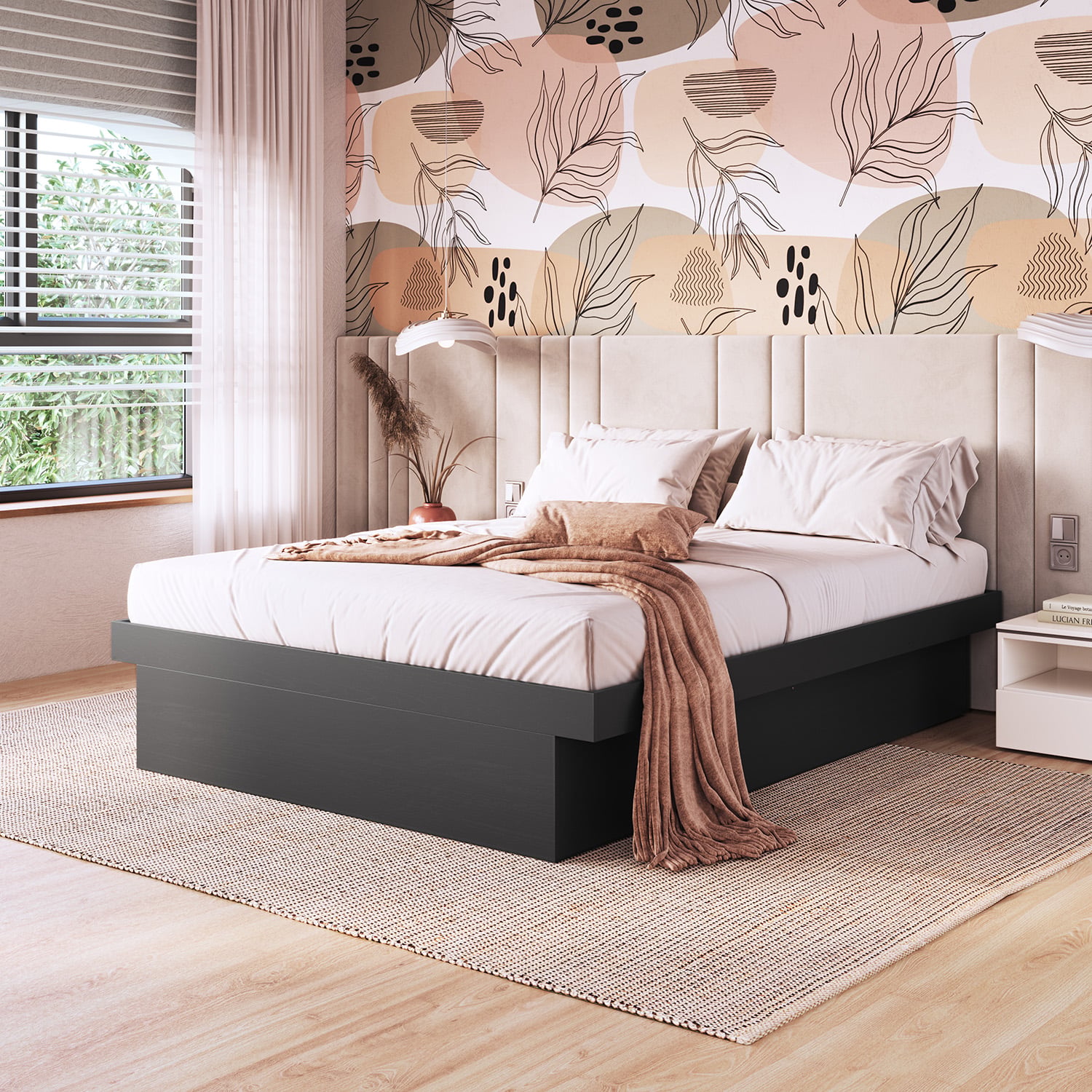 CAMA BOXET 2 PZA HOGA BOGOTÁ GRIS - 2