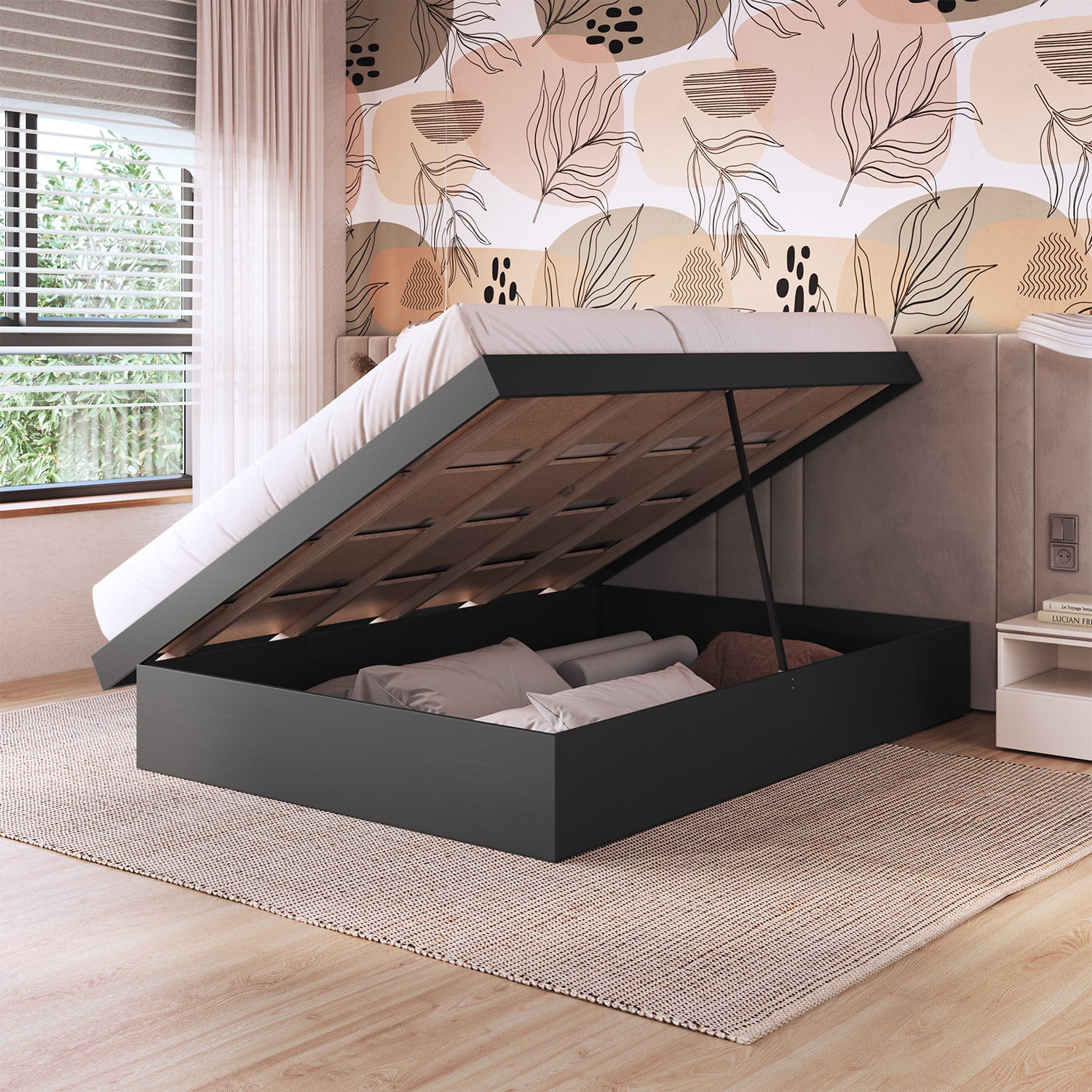CAMA BOXET 2 PZA HOGA BOGOTÁ GRIS - 4