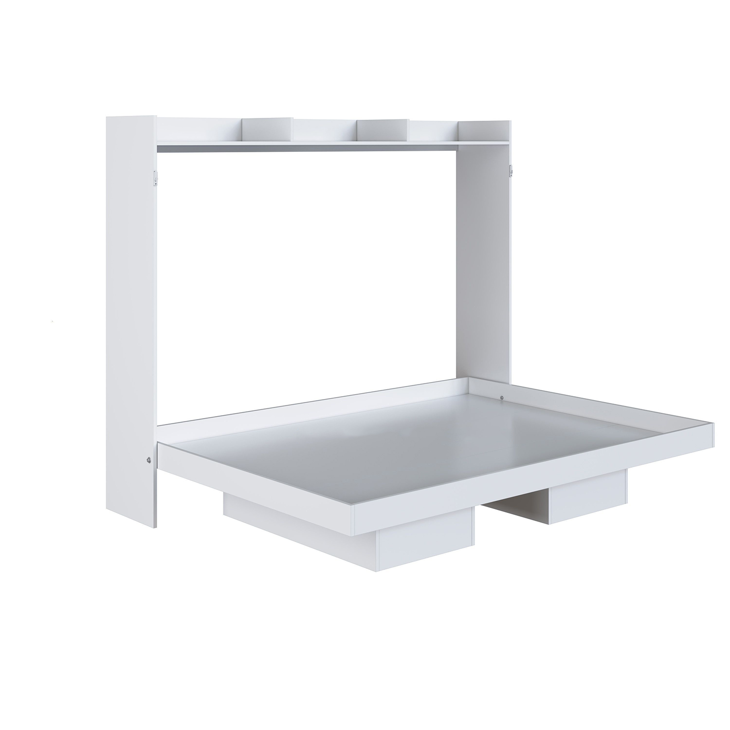CAMA PLEGABLE HORIZONTAL 2 PZA HOGA HANOVER EN COLOR BLANCO - 6
