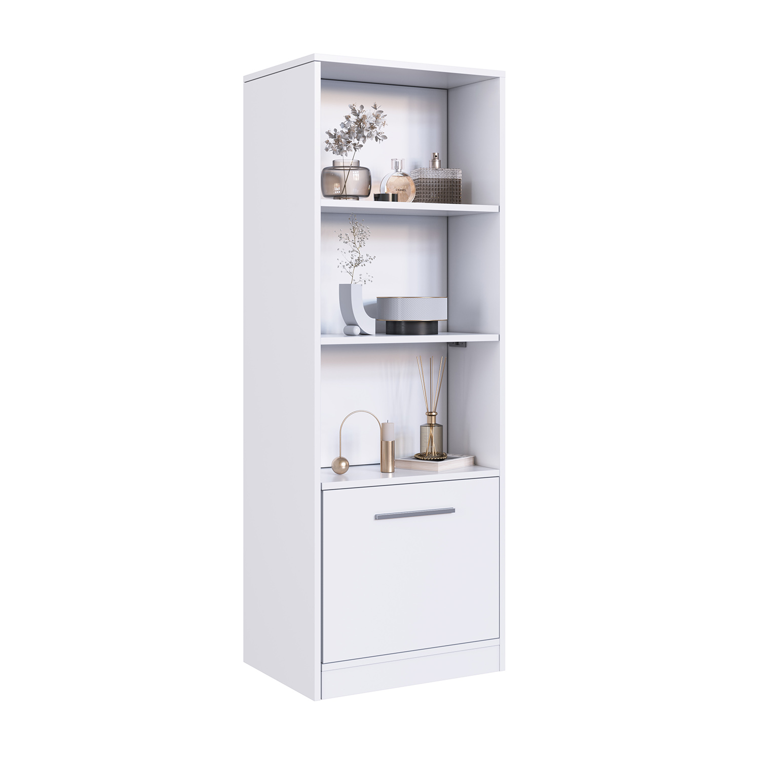 ESTANTE MULTIUSO EXTENDIBLE HOGA LOCK EN COLOR BLANCO - 5