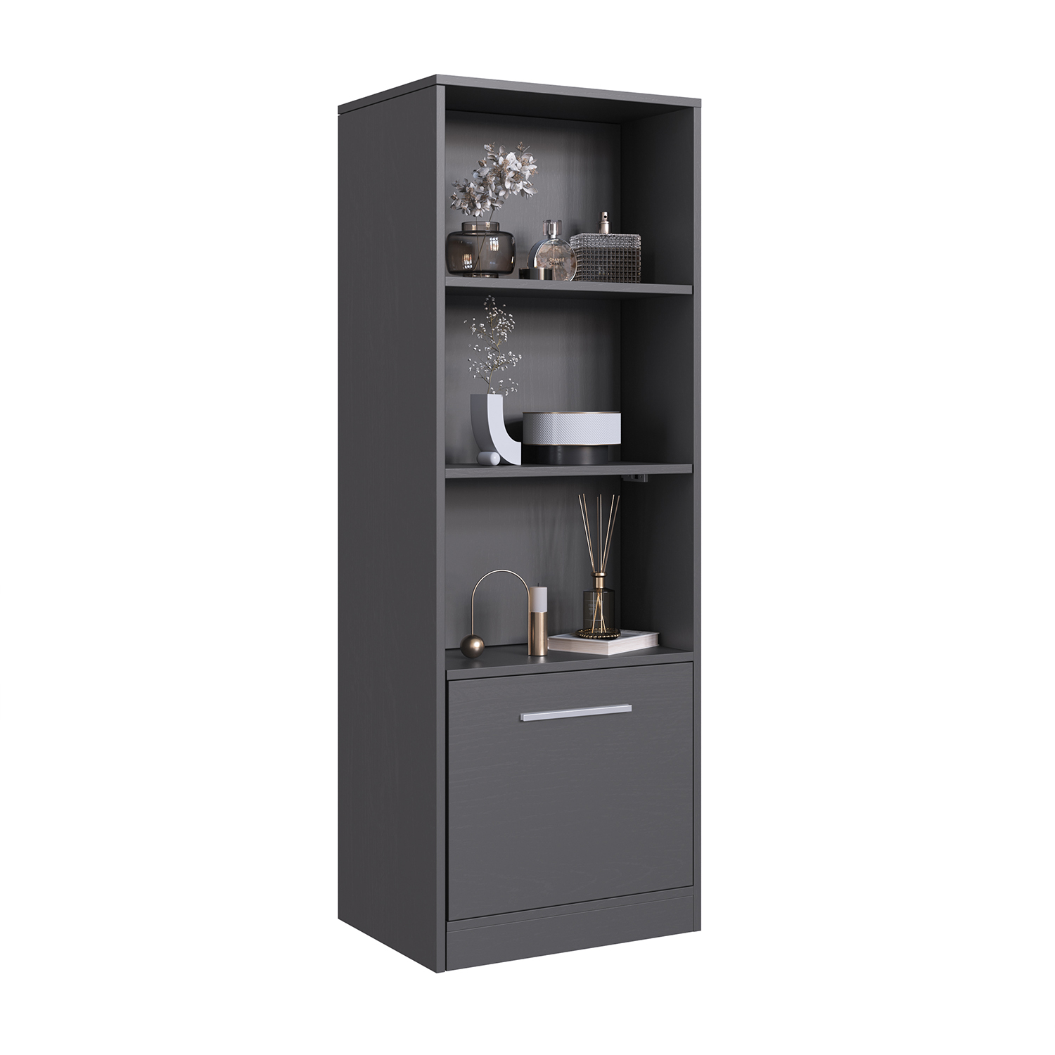 ESTANTE MULTIUSO EXTENDIBLE HOGA LOCK GRIS - 5