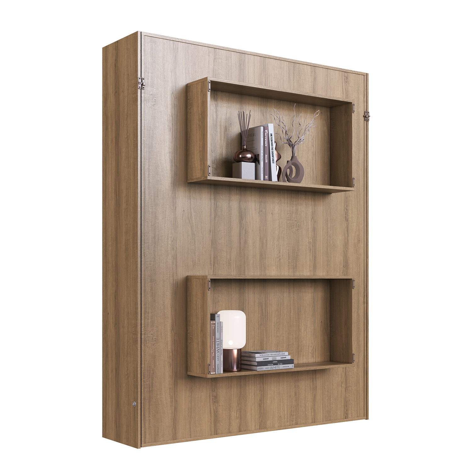 CAMA PLEGABLE VERTICAL 2 PZAS HOGA VANCOUVER MIEL - 5