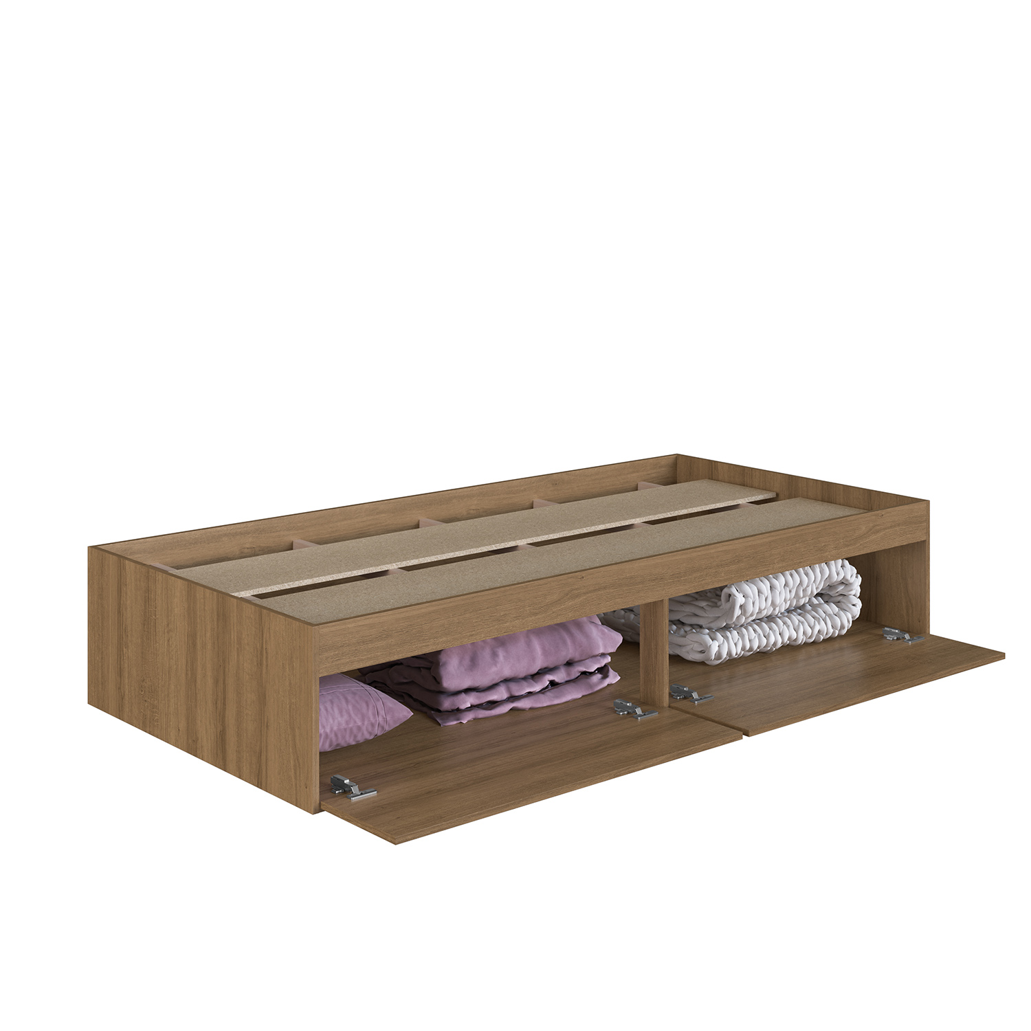 CAMA BOXET CON 2 PUERTAS 1,5 PZAS HOGA TOKIO MIEL - 4
