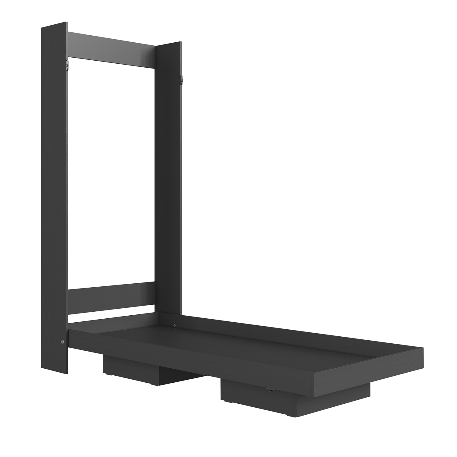 CAMA PLEGABLE VERTICAL 1,5 PZAS HOGA VANCOUVER GRIS - 4