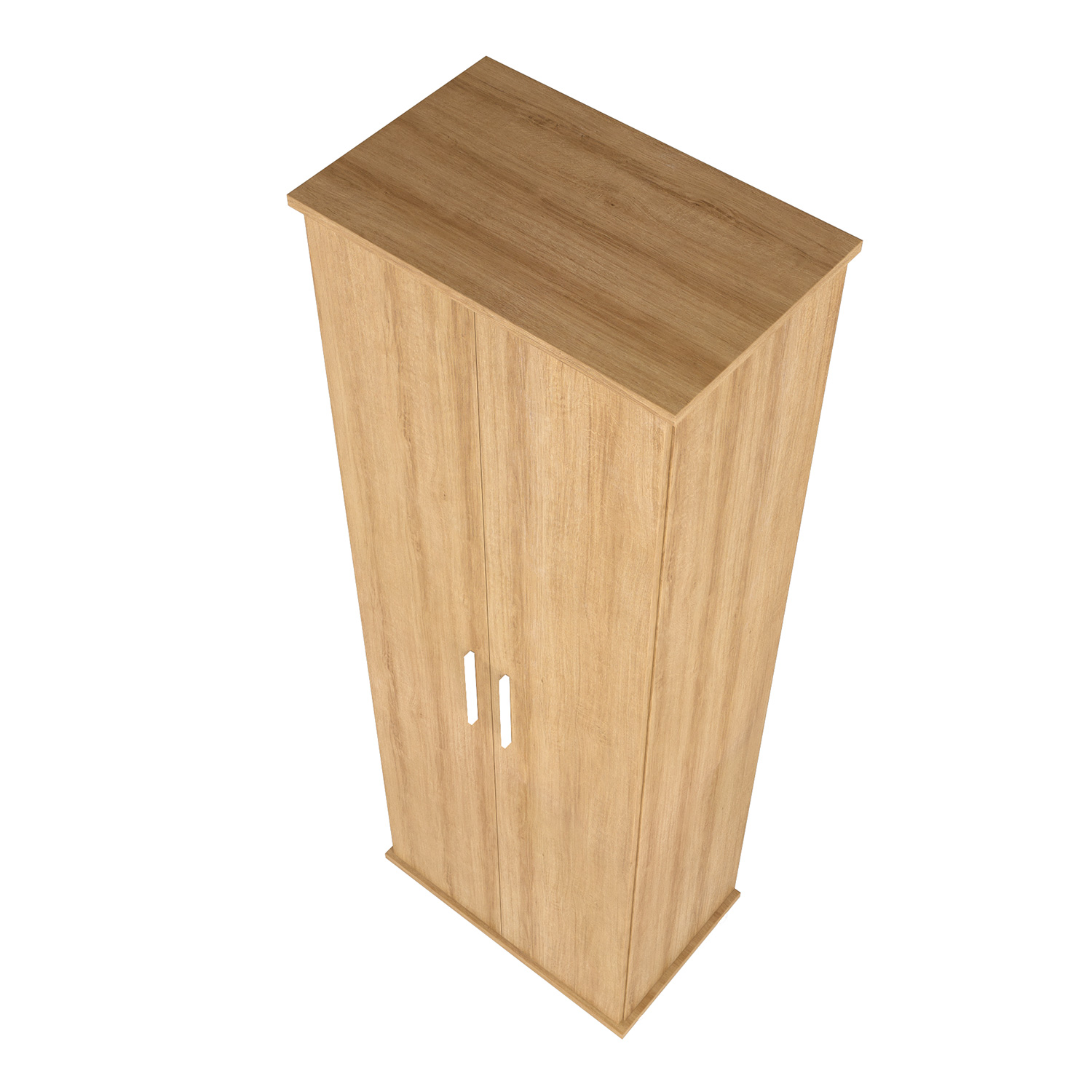 CLOSET 2 PUERTAS 9 REPISAS HOGA MIEL - 6