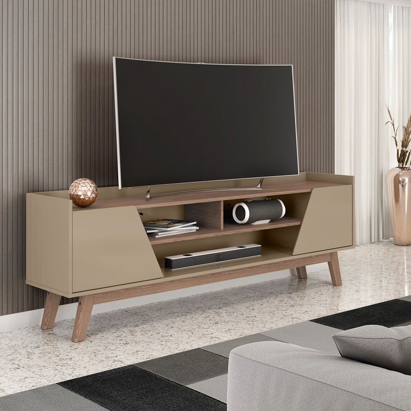 RACK TV 65' TURIM FENDI RUSTICO - 1