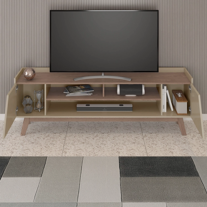 RACK TV 65' TURIM FENDI RUSTICO - 4