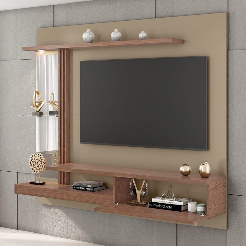 PANEL RACK TV 55' DENVER FENDI RUSTICO - 4