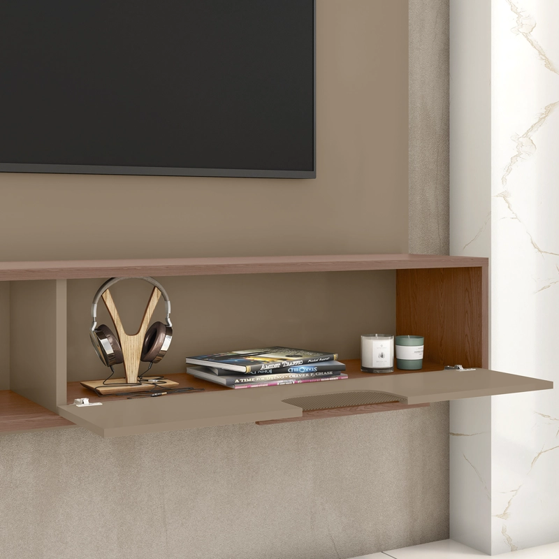 PANEL RACK TV 65' HOGA JERI RUSTICO FENDI - 5